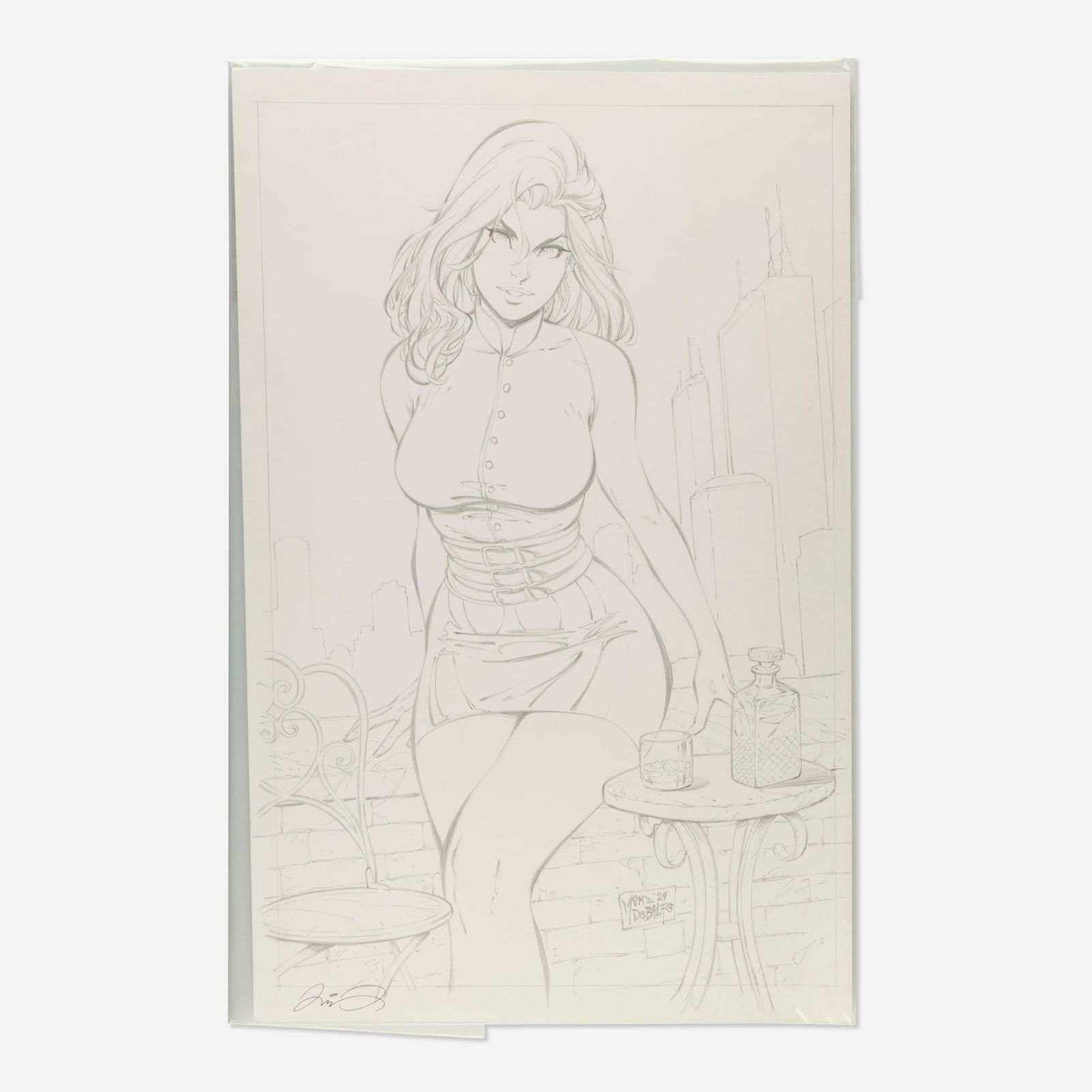 Mike DeBalfo, Persuasion #1 Cover Original Art (Kincaid Comics, 2024) (1 of 1)