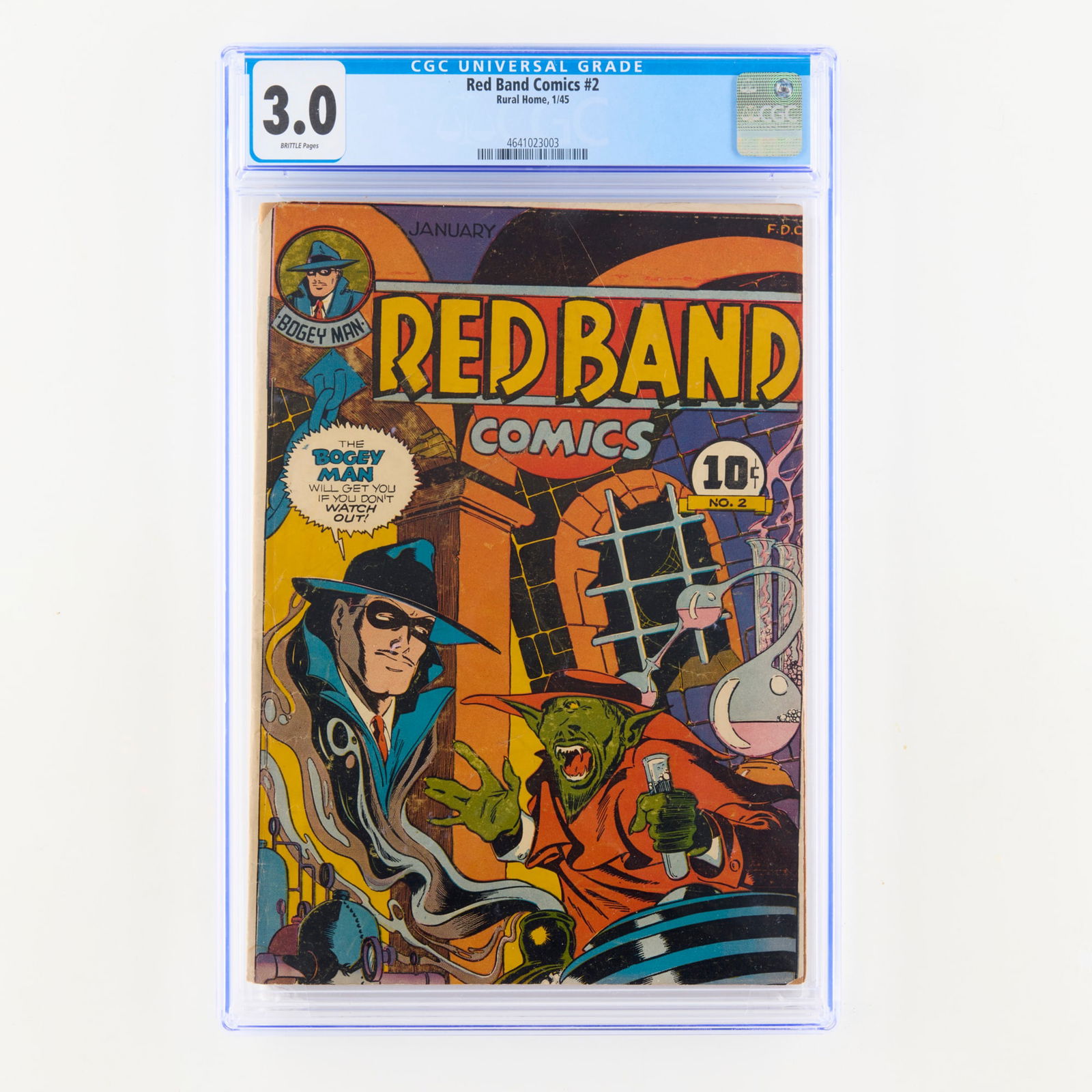 Rural Home Red Band Comics #2 CGC 3.0 (1 of 2)
