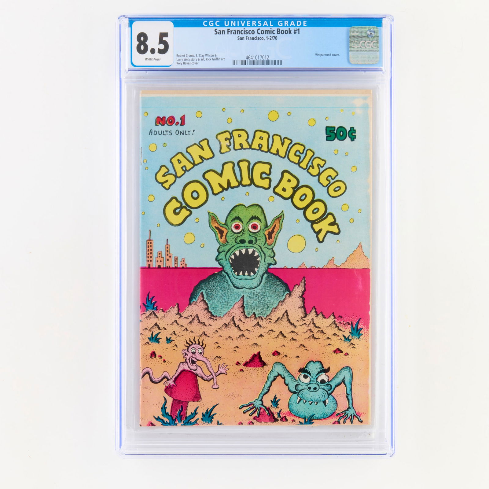 San Francisco San Francisco Comic Book #1 CGC 8.5 (1 of 2)