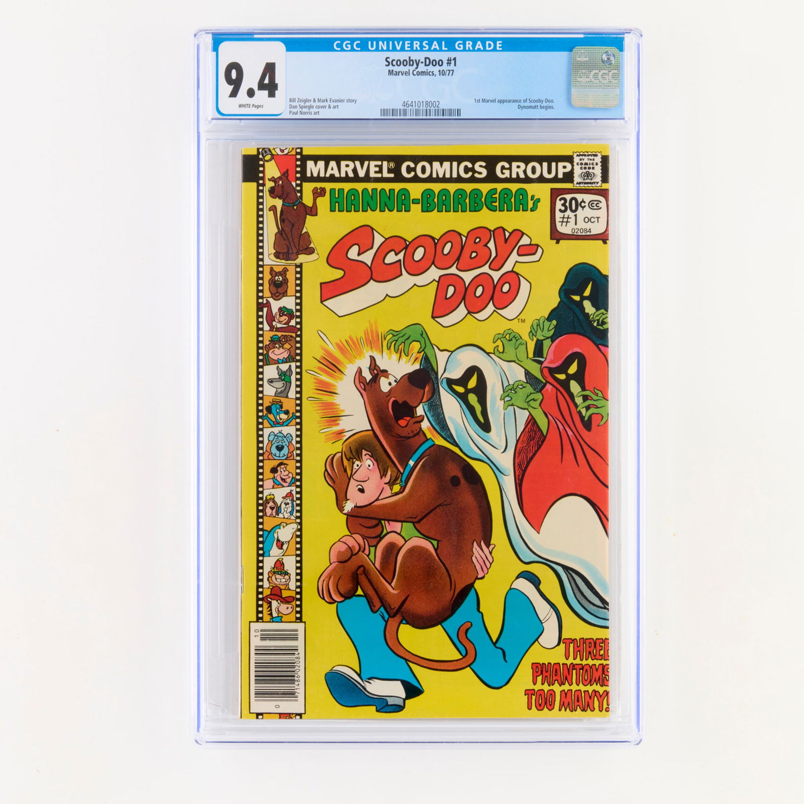 Marvel Comics Scooby-Doo #1 CGC 9.4 (1 of 2)
