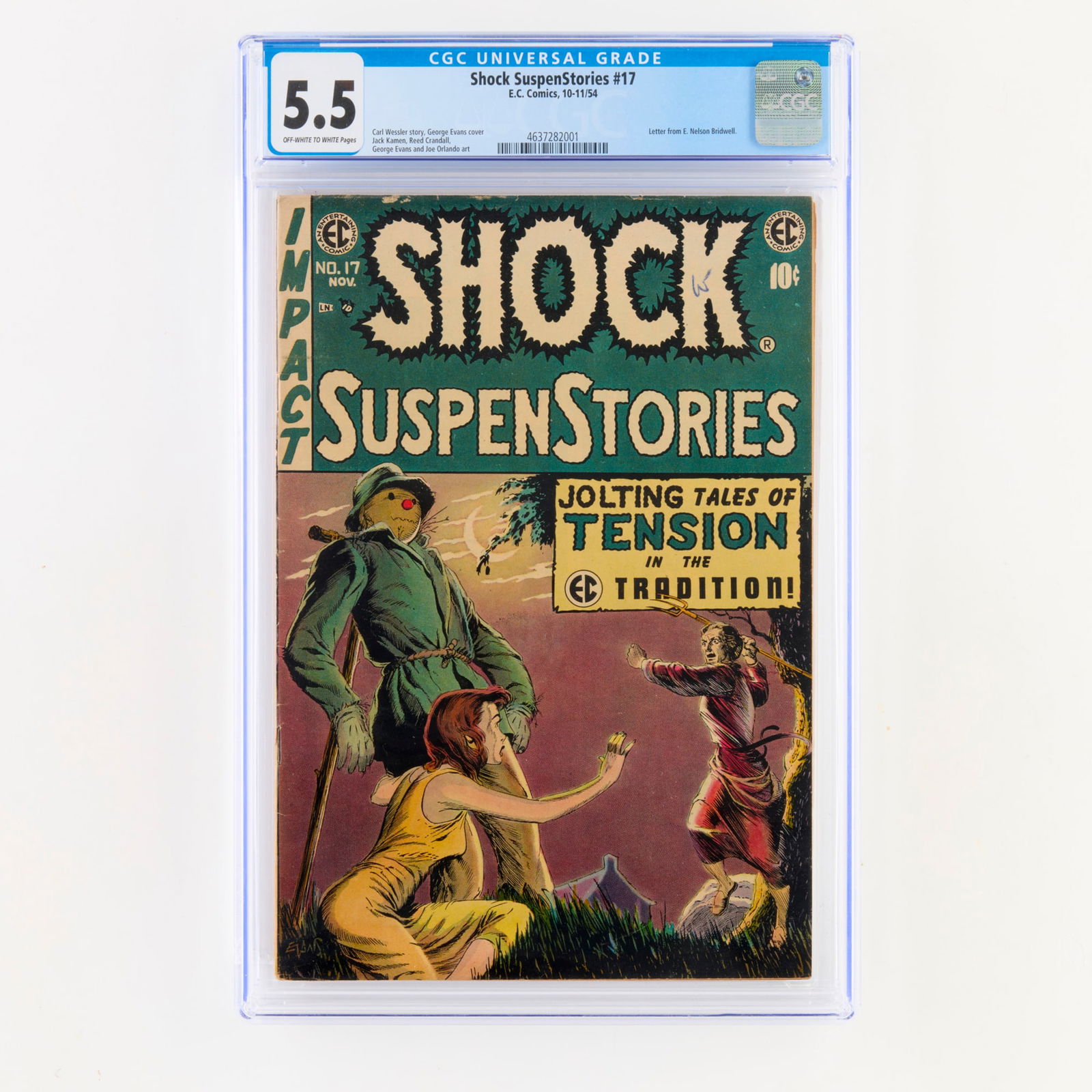 E.C. Comics Shock SuspenStories #17 CGC 5.5 (1 of 2)