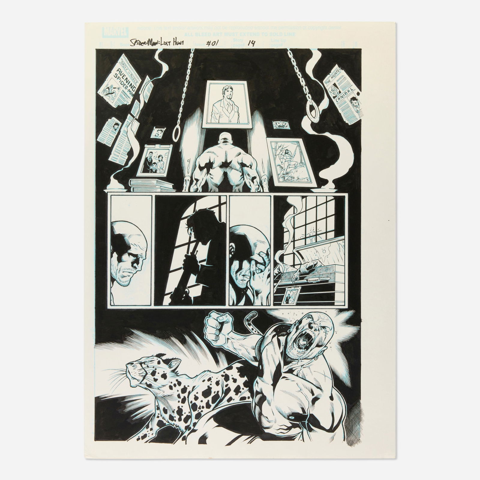 Eder Messias and Brabo Belardino, Spider-Man: The Lost Hunt #1 Story Page 14 Original Art (1 of 1)