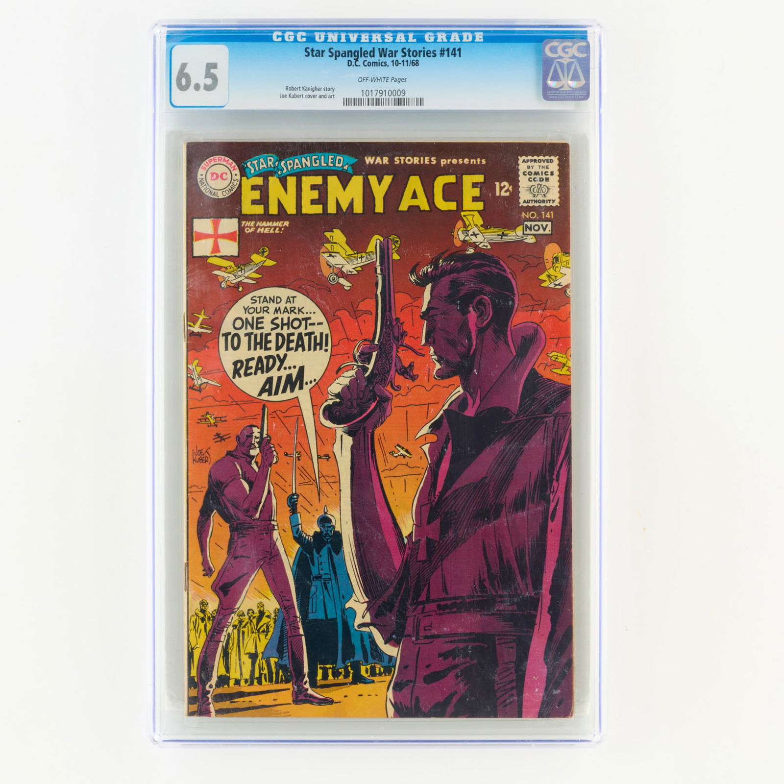 DC Comics Star Spangled War Stories #141 CGC 6.5 (1 of 2)