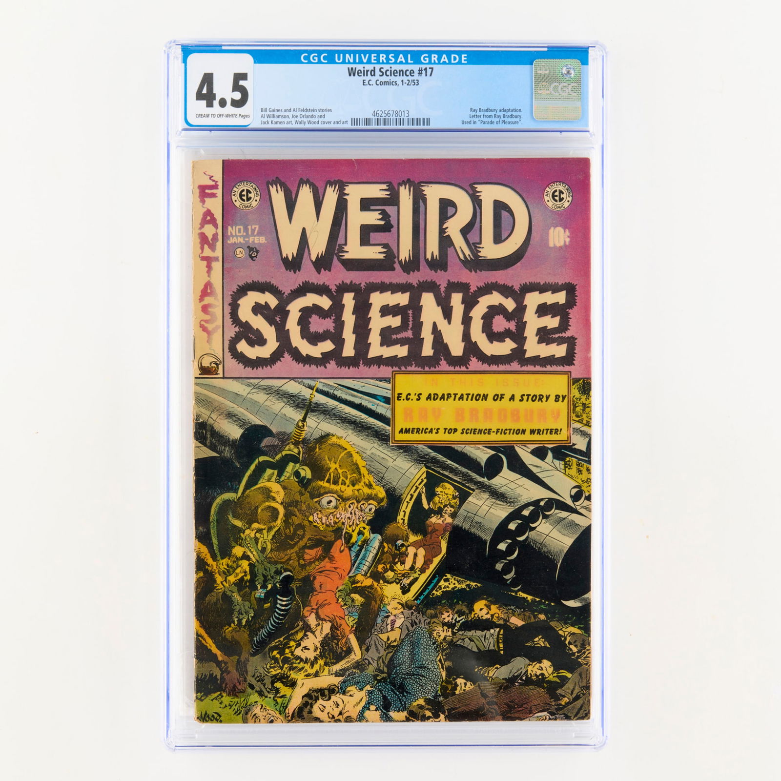 E.C. Comics Weird Science #17 CGC 4.5 (1 of 2)