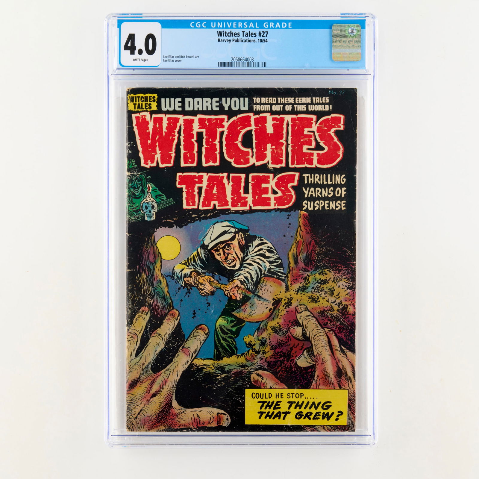 Harvey Publications Witches Tales #27 CGC 4.0 (1 of 2)
