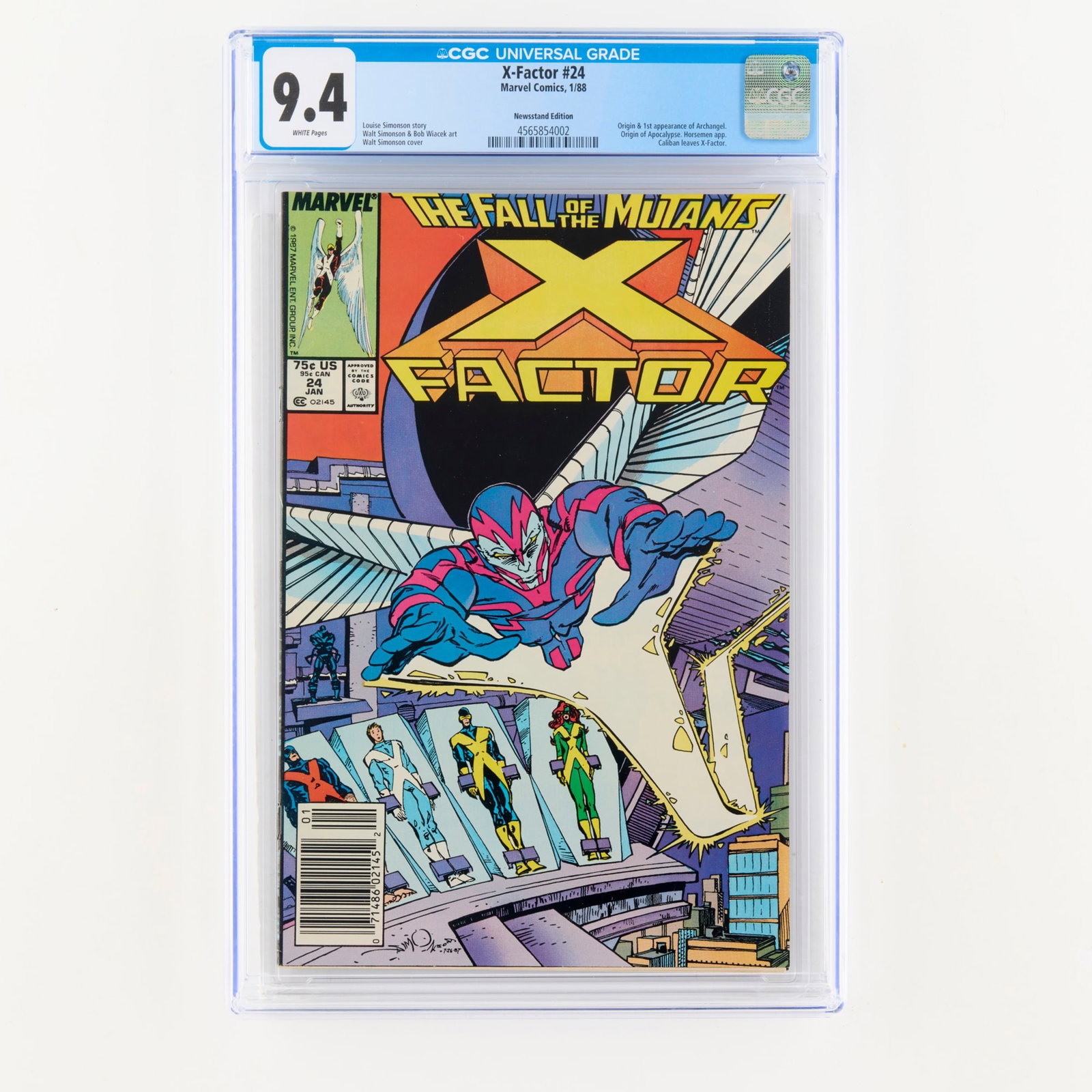 Marvel Comics X-Factor #24 CGC 9.4 Newsstand (1 of 2)