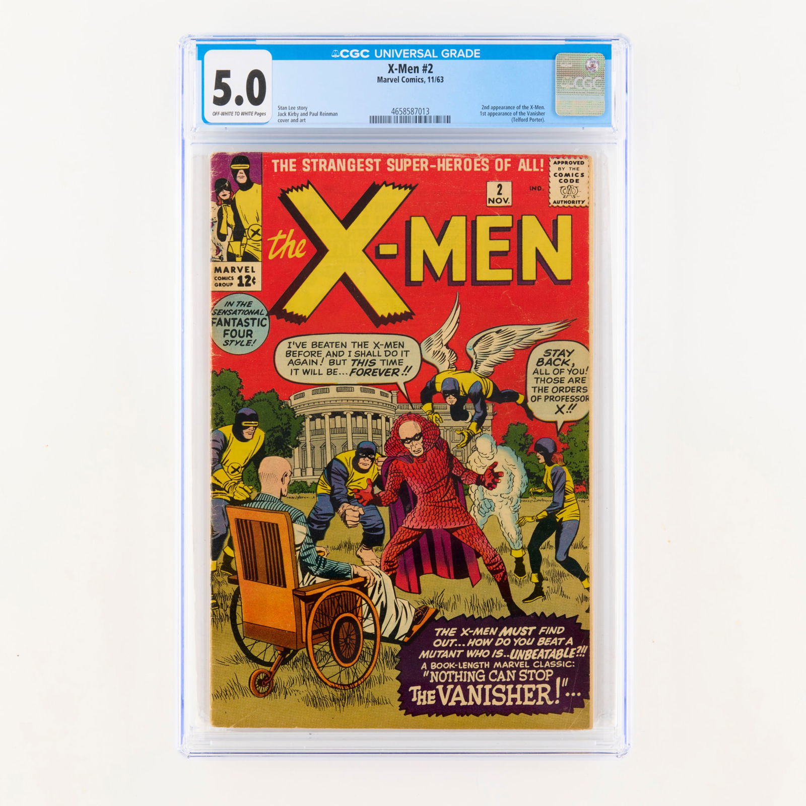 Marvel Comics X-Men #2 CGC 5.0 (1 of 2)