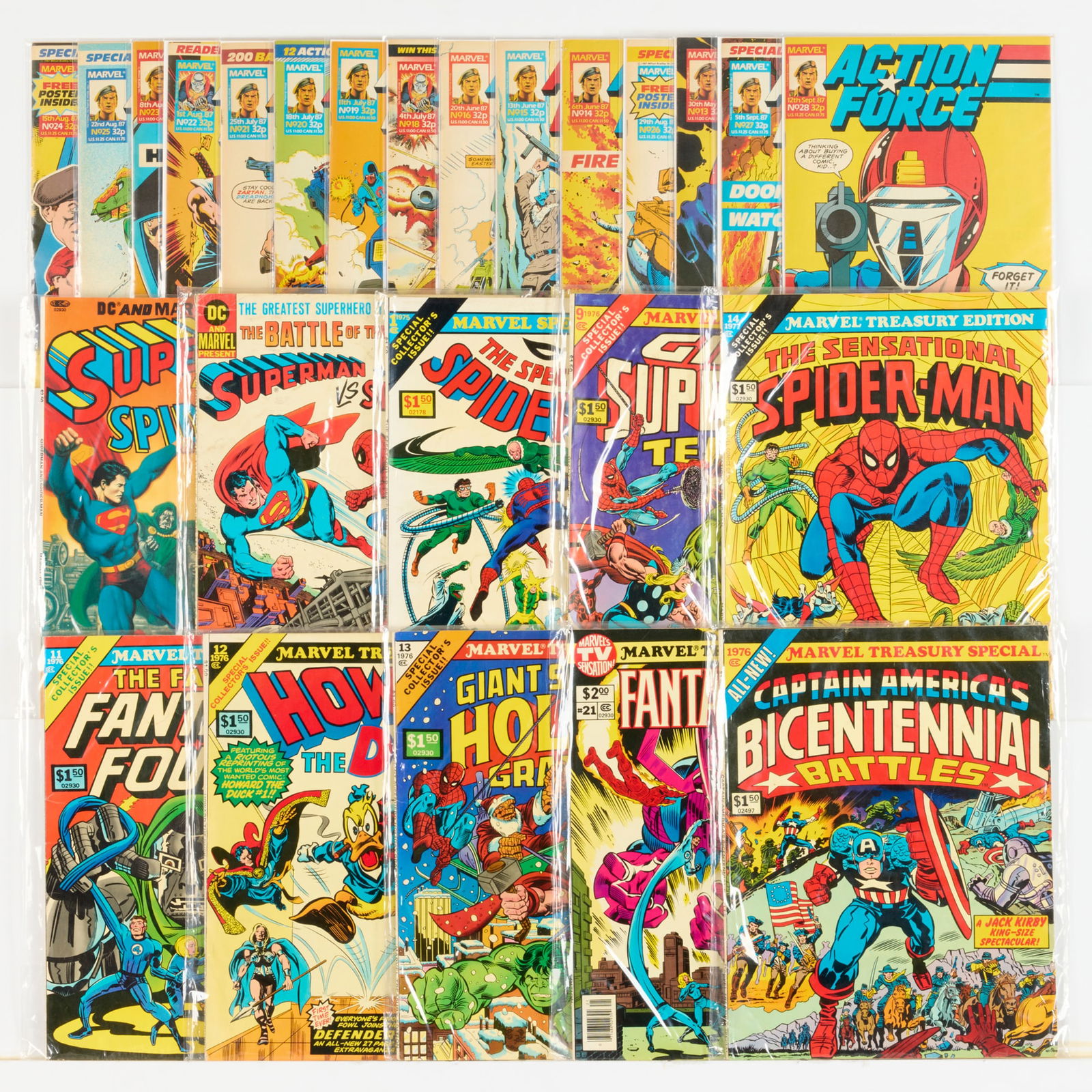 25 Marvel Comics Magazine and Treasury Mixed Title Group (1 of 1)