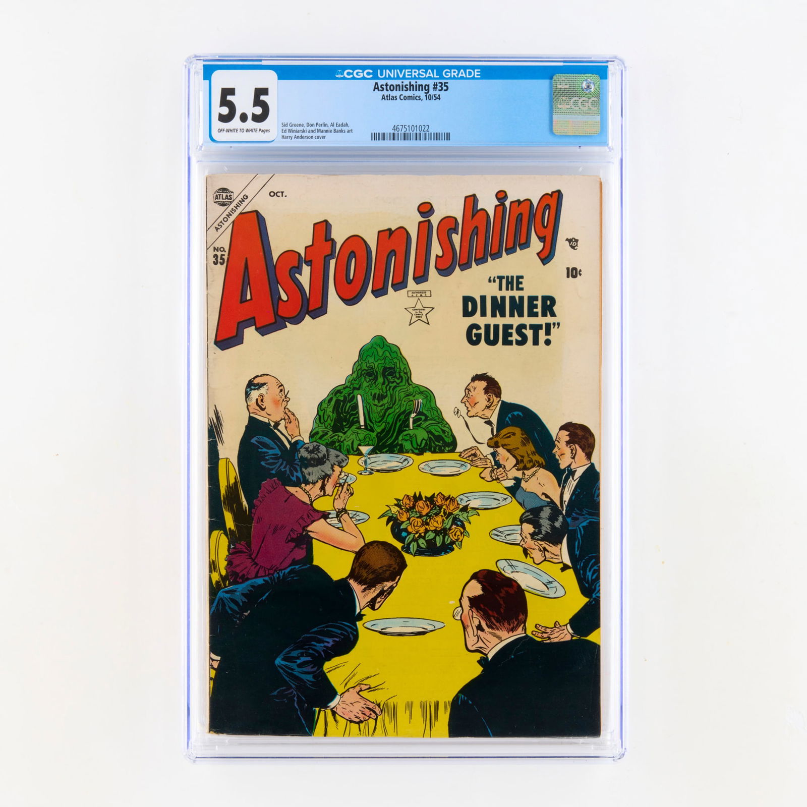 Atlas Comics Astonishing #35 CGC 5.5 (1 of 2)