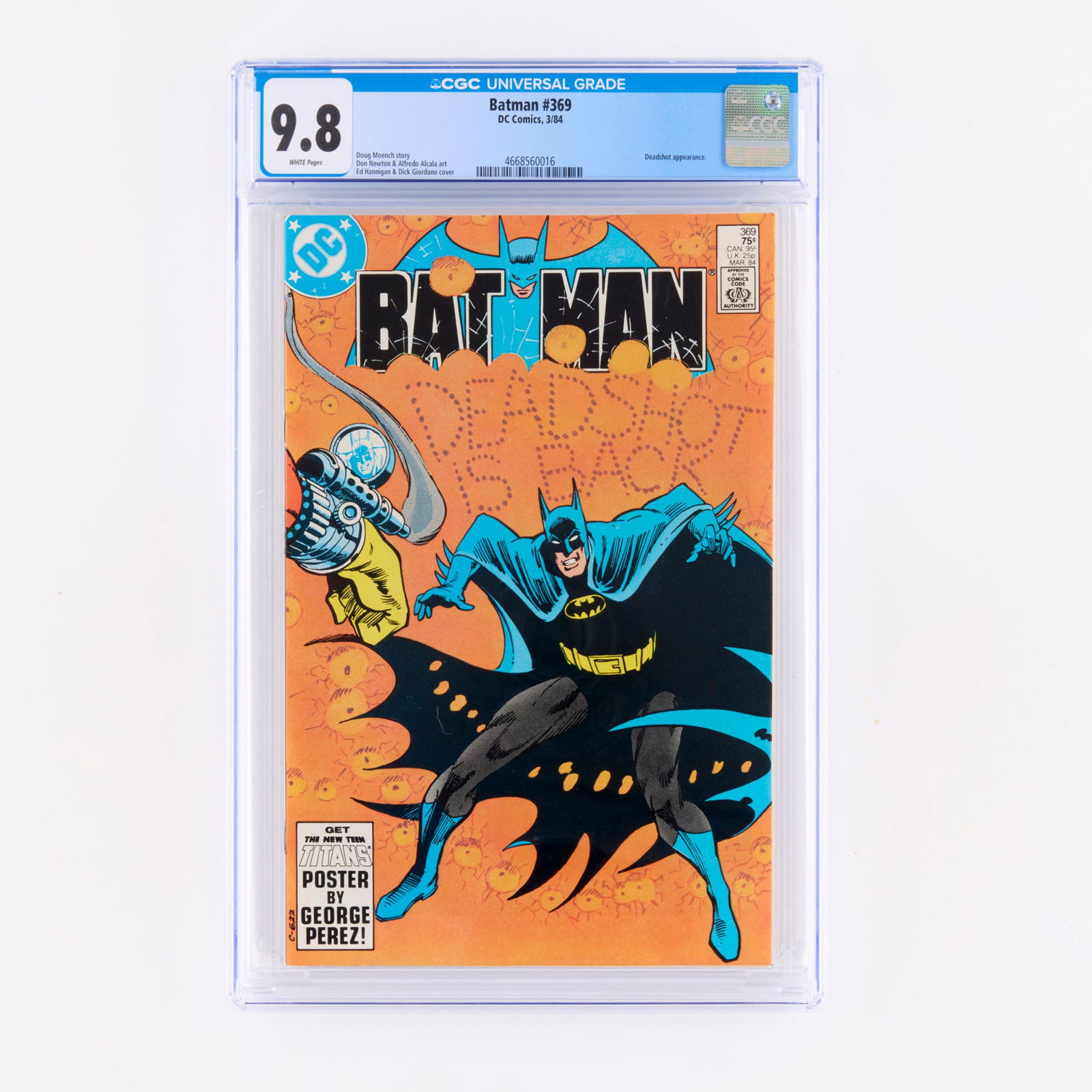 DC Comics Batman #369 CGC 9.8 (1 of 2)