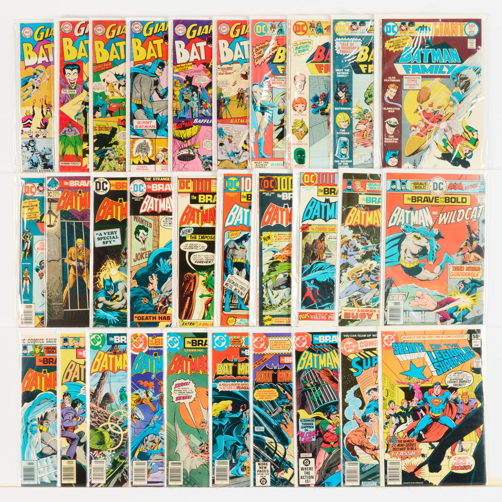 30 DC Comics Mixed Title Group (1 of 1)