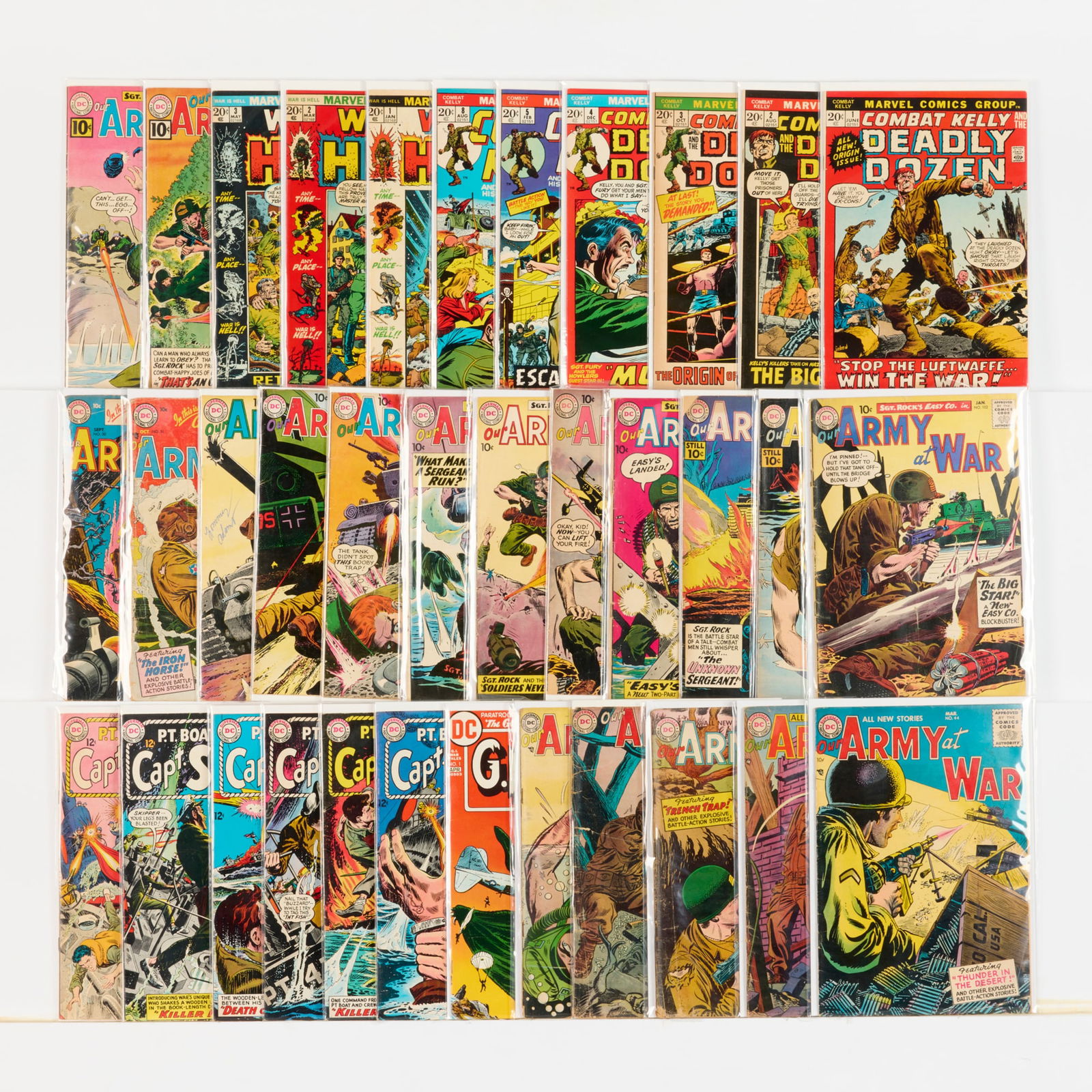 35 DC and Marvel Comics War Related Group (1 of 1)