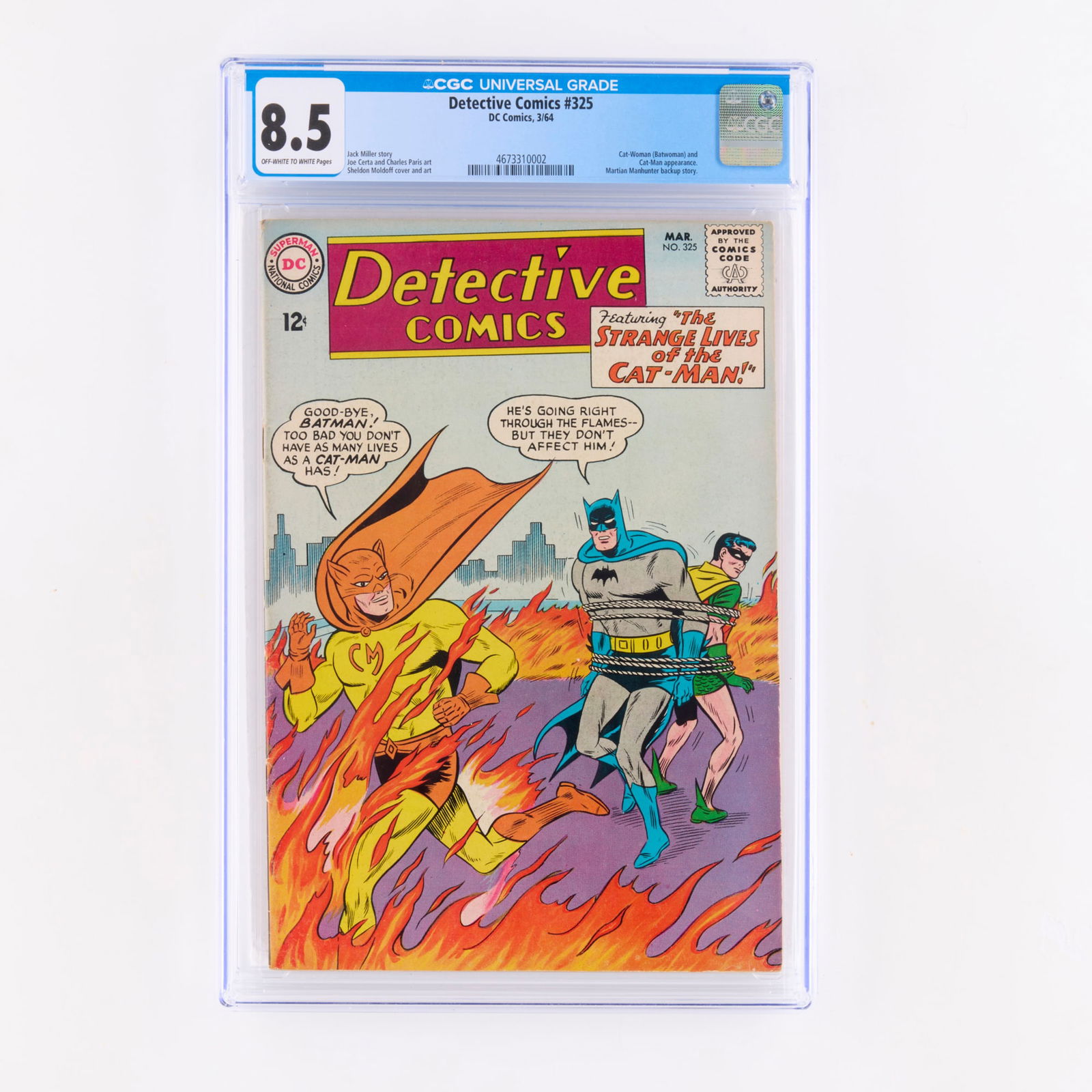 DC Comics Detective Comics #325 CGC 8.5 (1 of 2)