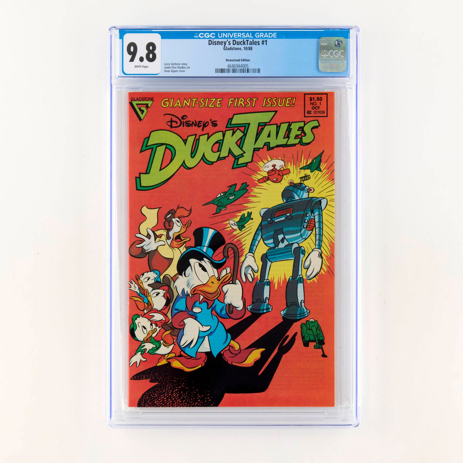 Gladstone Disney's DuckTales #1 CGC 9.8 Newsstand (1 of 2)