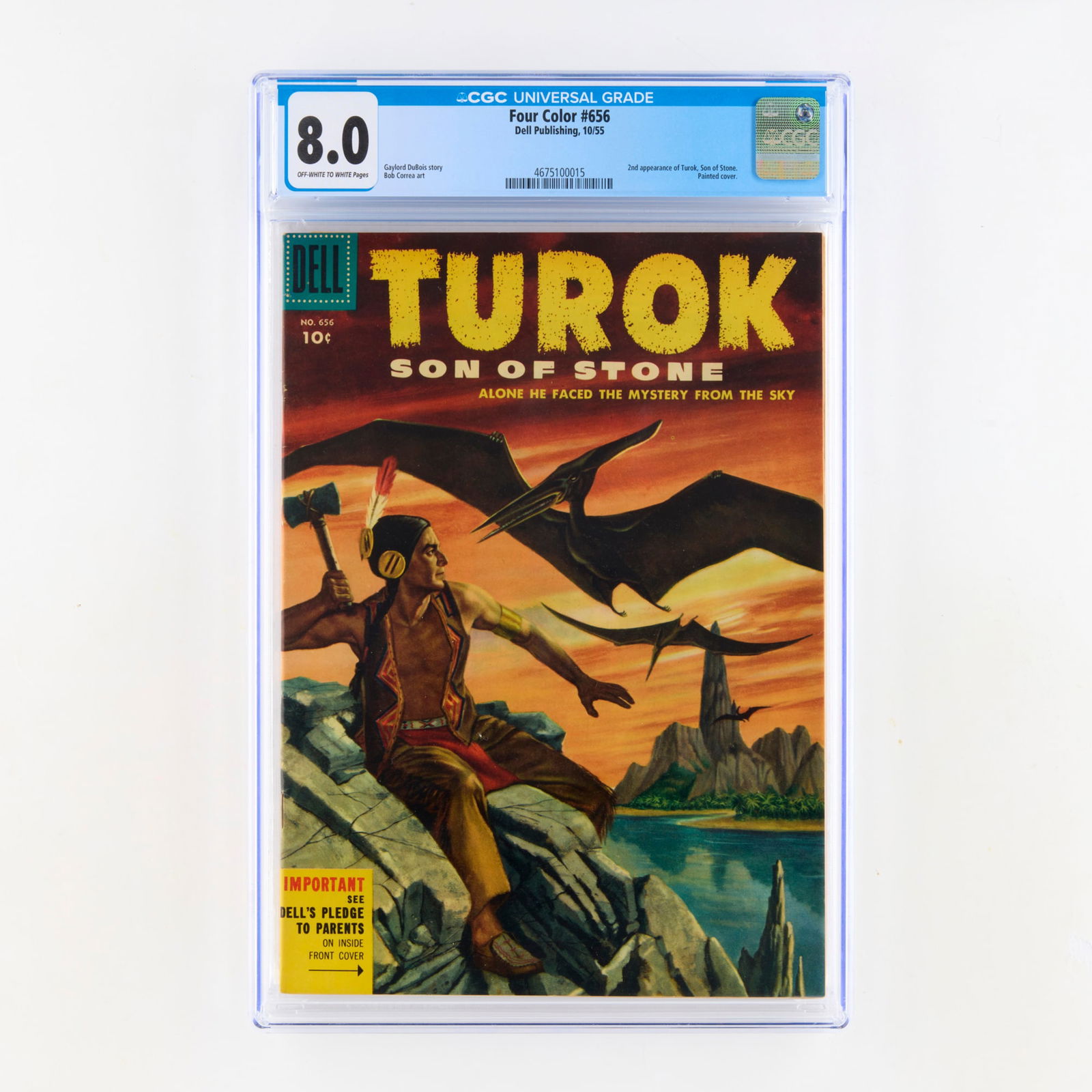 Dell Publishing Four Color #656 CGC 8.0 (1 of 2)