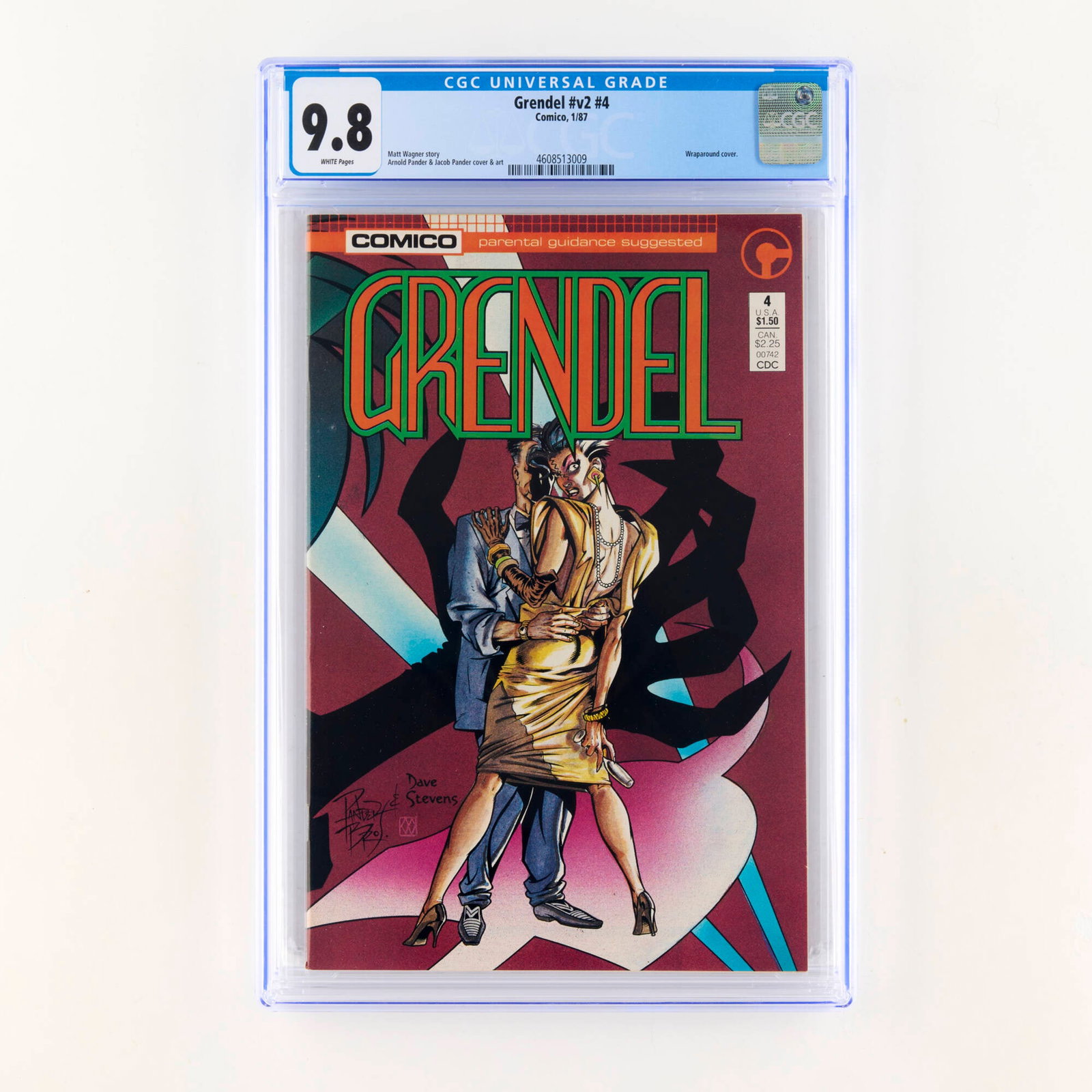 Comico Grendel #v2 #4 CGC 9.8 (1 of 2)