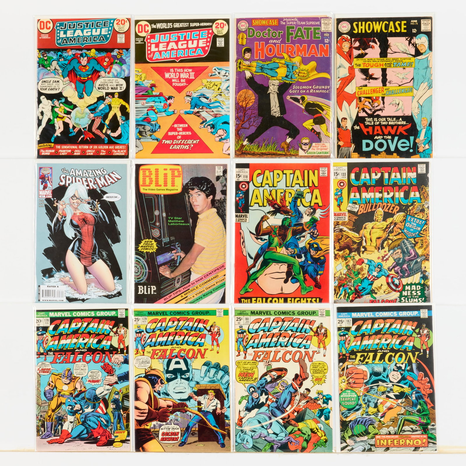 18 DC and Marvel Comics Mixed Title Group (1 of 2)