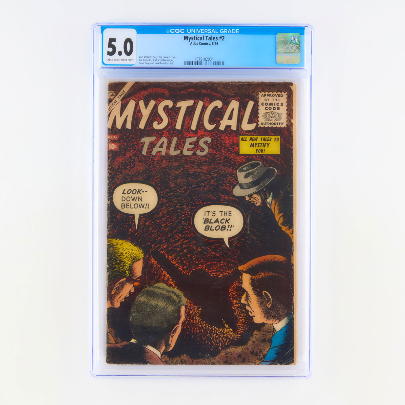 Atlas Comics Mystical Tales #2 CGC 5.0 (1 of 2)