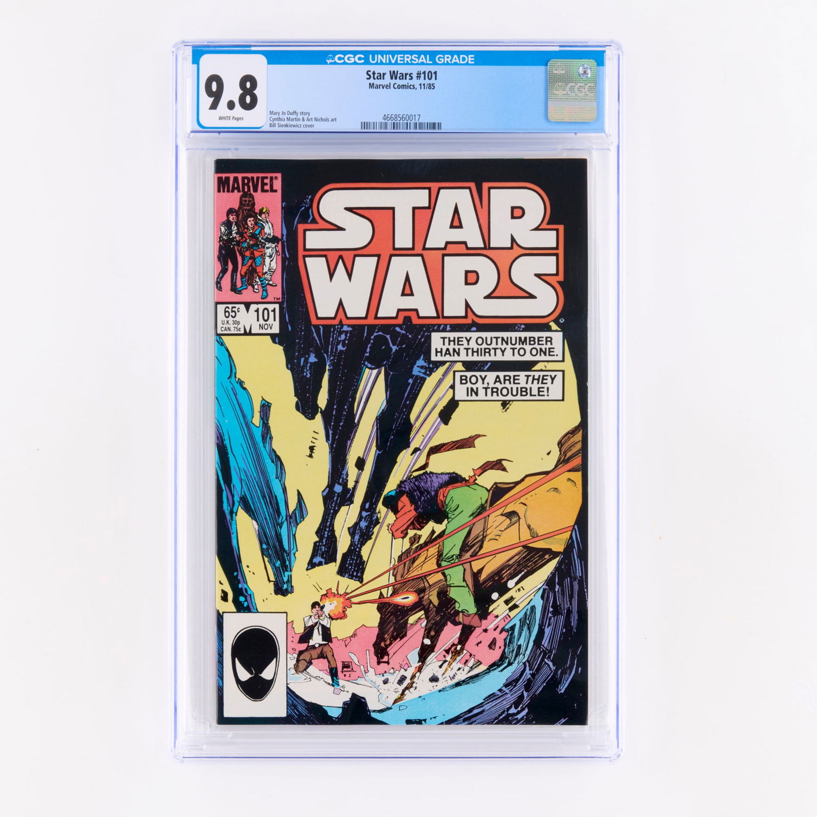 Marvel Comics Star Wars #101 CGC 9.8 (1 of 2)