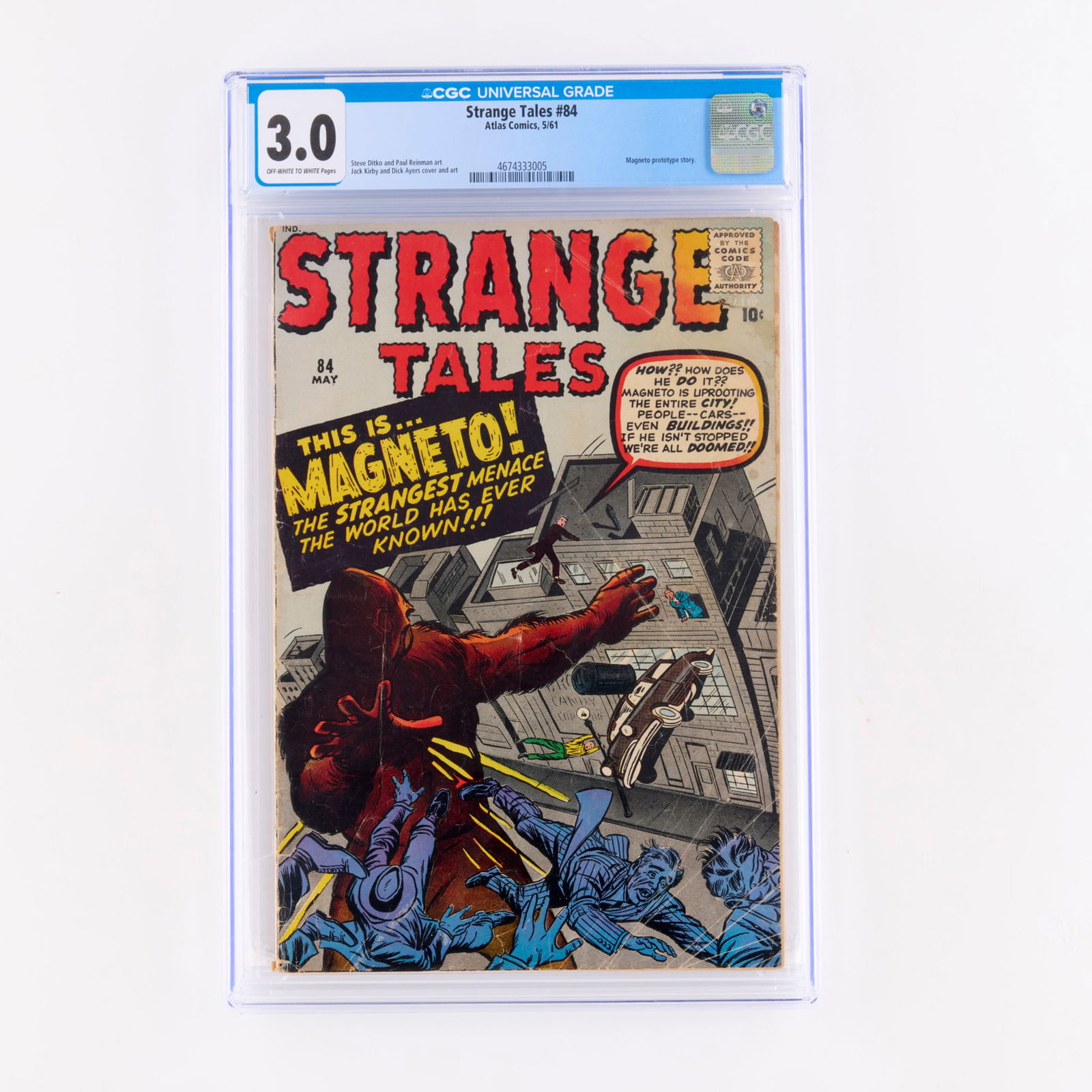 Atlas Comics Strange Tales #84 CGC 3.0 (1 of 2)