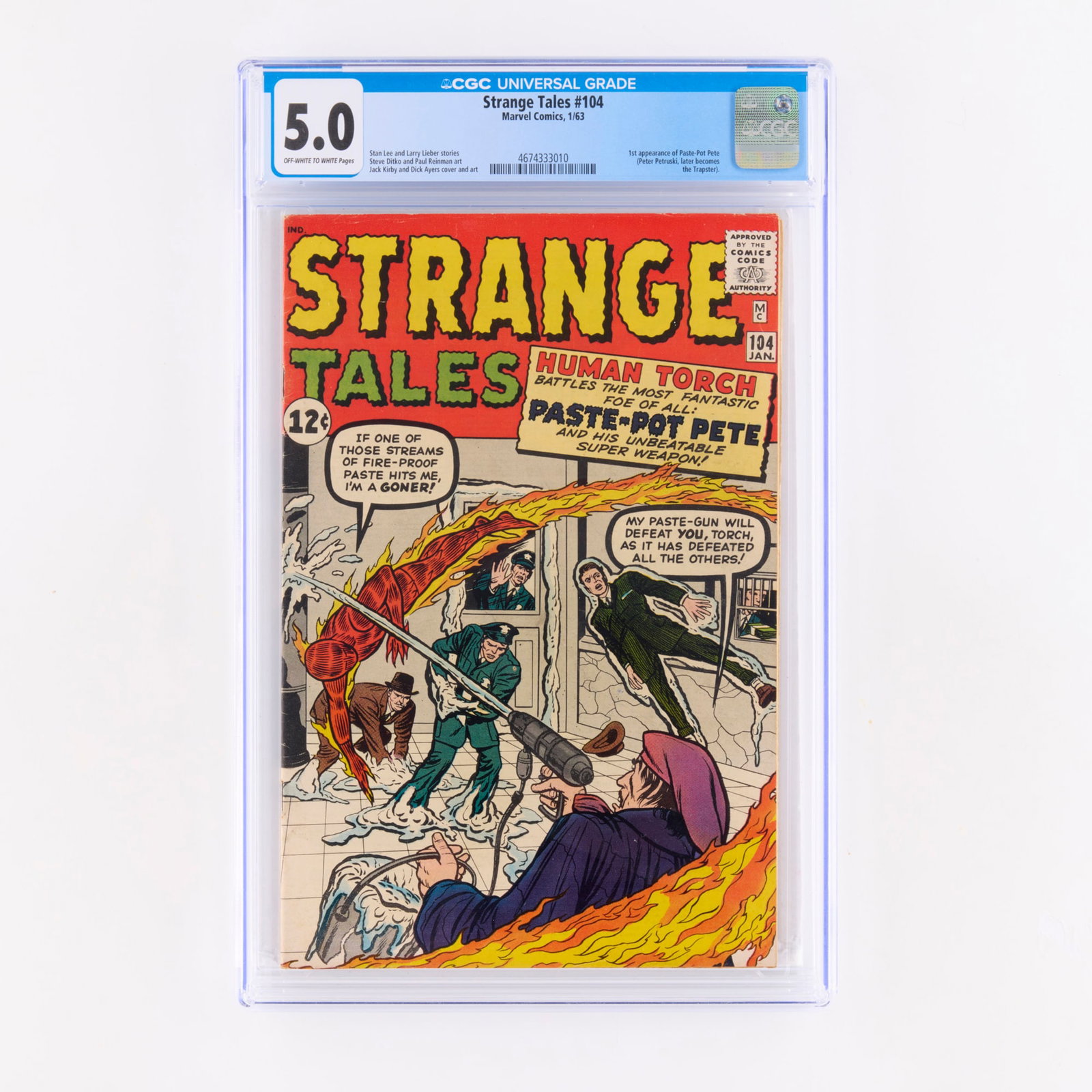 Marvel Comics Strange Tales #104 CGC 5.0 (1 of 2)