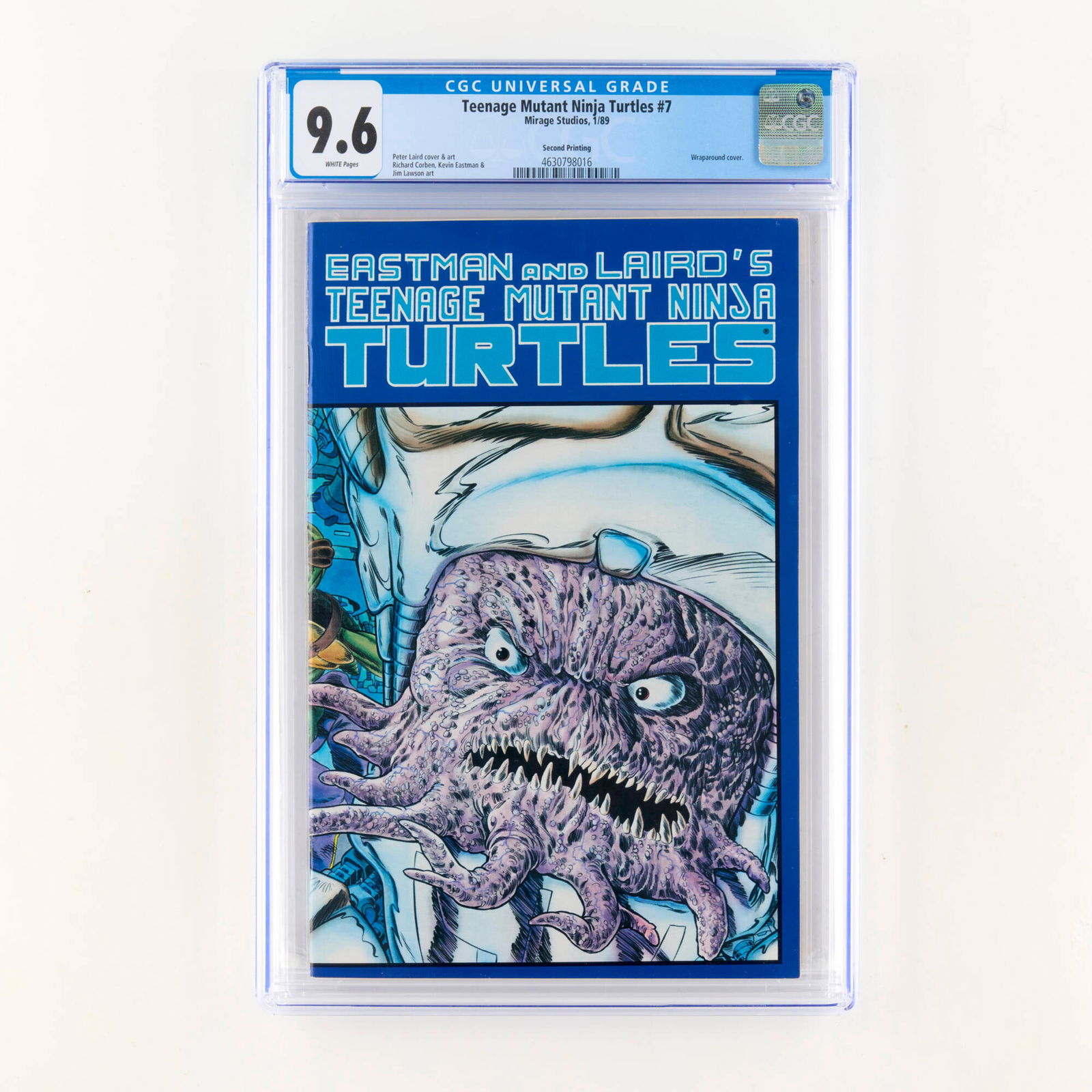 Mirage Studios Teenage Mutant Ninja Turtles #7 CGC 9.6 Second Print (1 of 2)