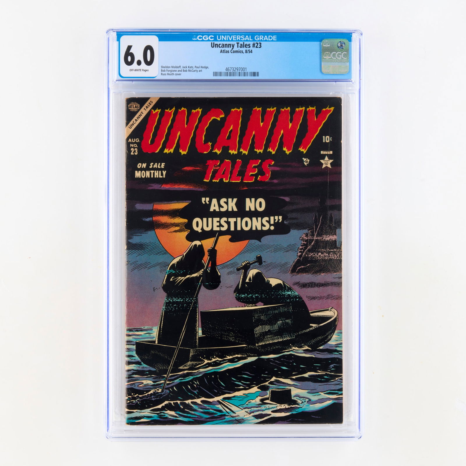 Atlas Comics Uncanny Tales #23 CGC 6.0 (1 of 2)