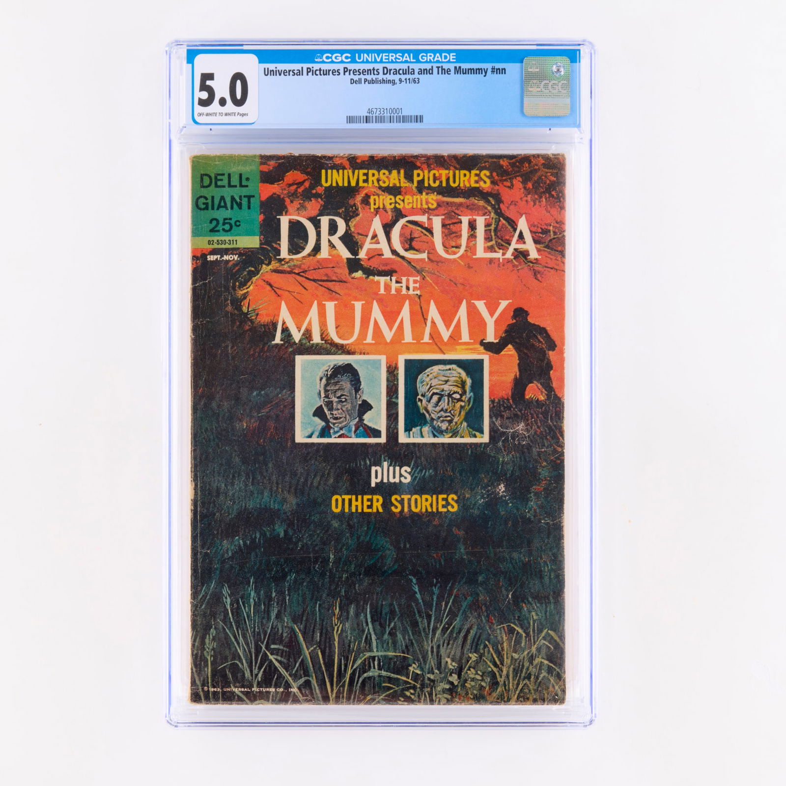 Dell Publishing Universal Pictures Presents Dracula and The Mummy #nn CGC 5.0 (1 of 2)