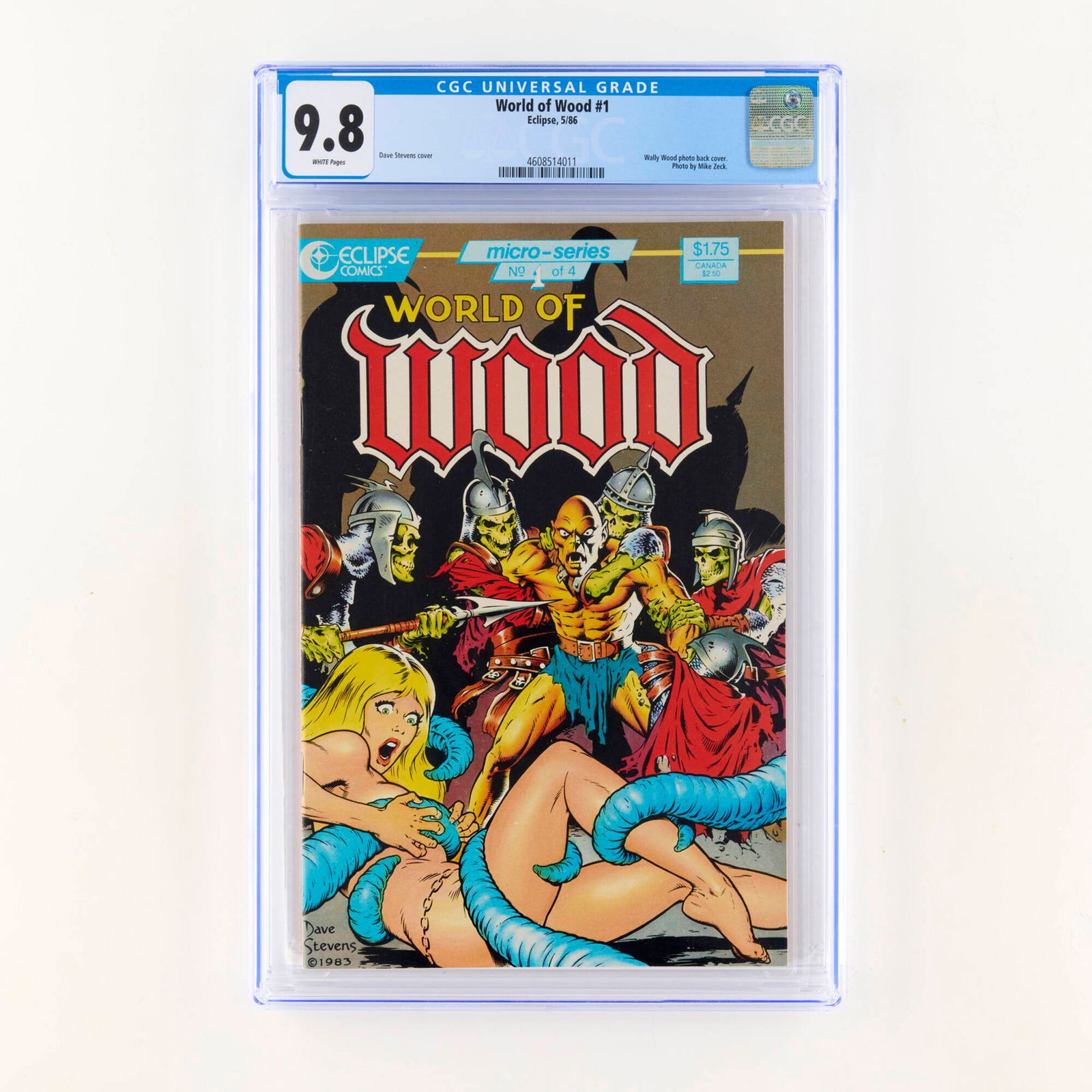 Eclipse World of Wood #1 CGC 9.8 (1 of 2)