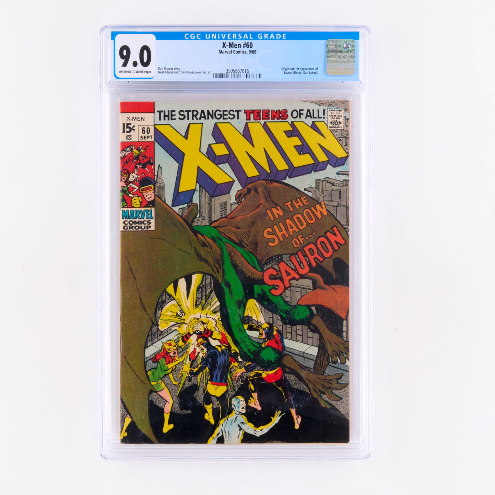 Marvel Comics X-Men #60 CGC 9.0 (1 of 2)