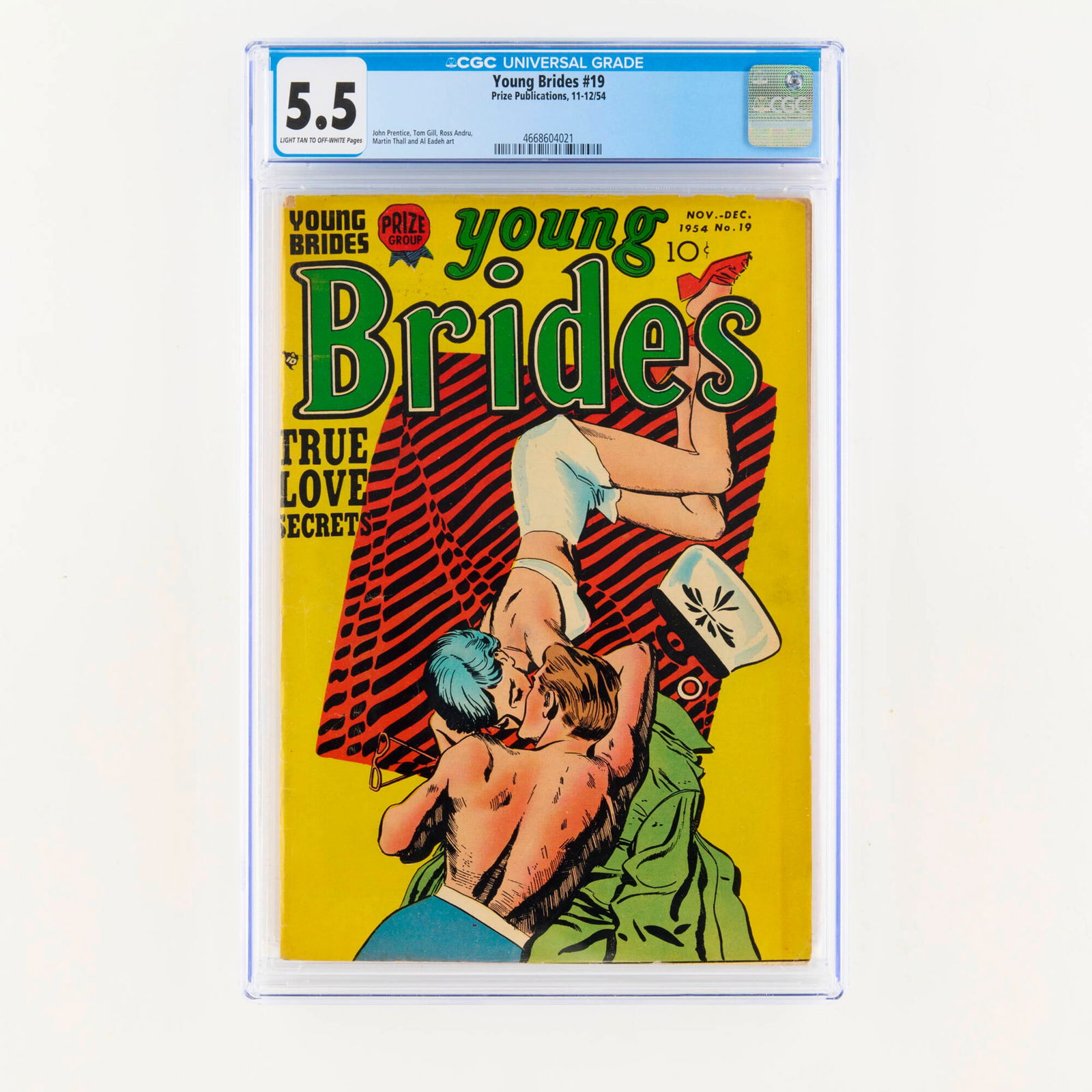 Prize Publications Young Brides #19 CGC 5.5 (1 of 2)