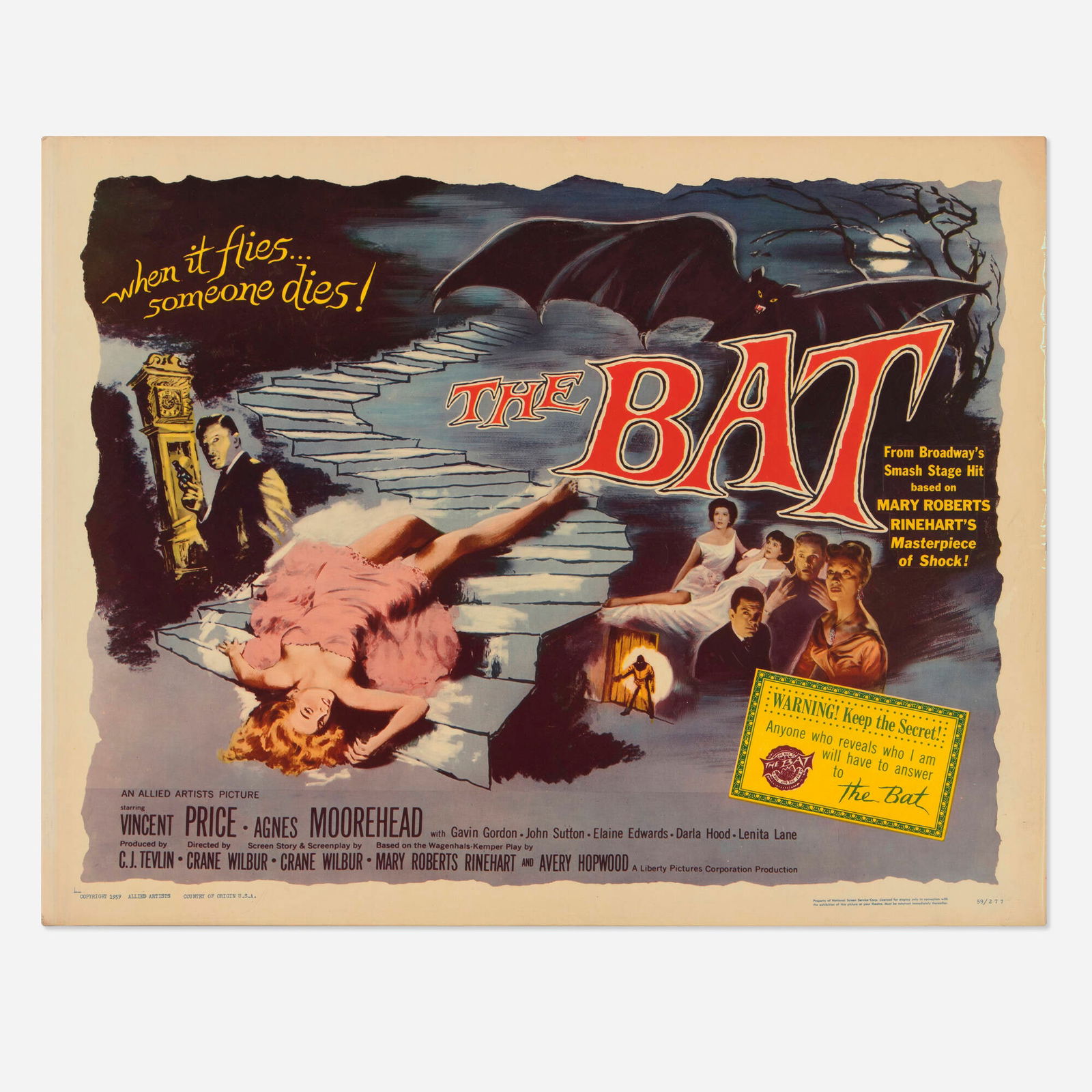 The Bat (Allied Artists, 1959) (1 of 2)