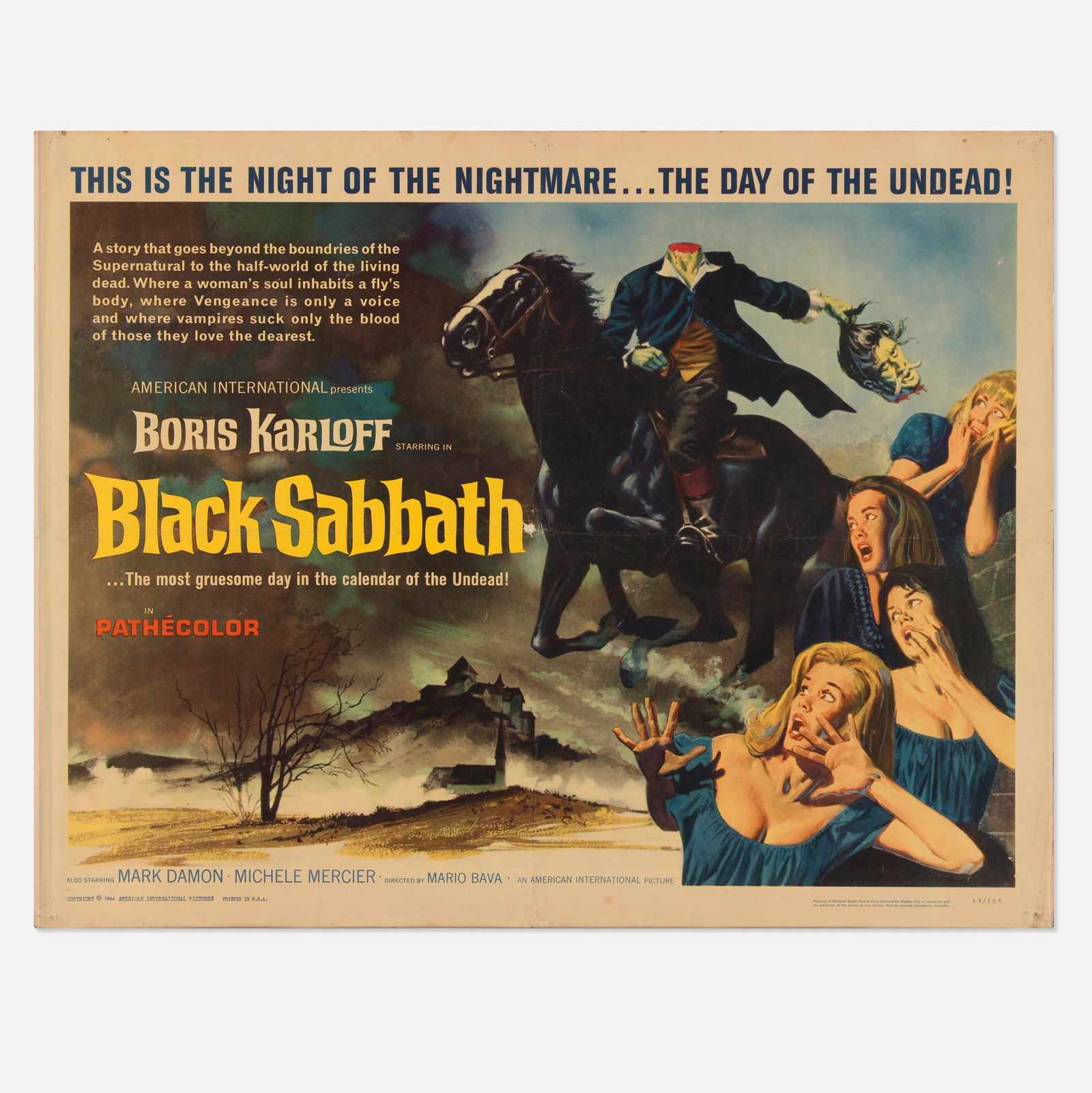 Black Sabbath (American International, 1964) (1 of 2)