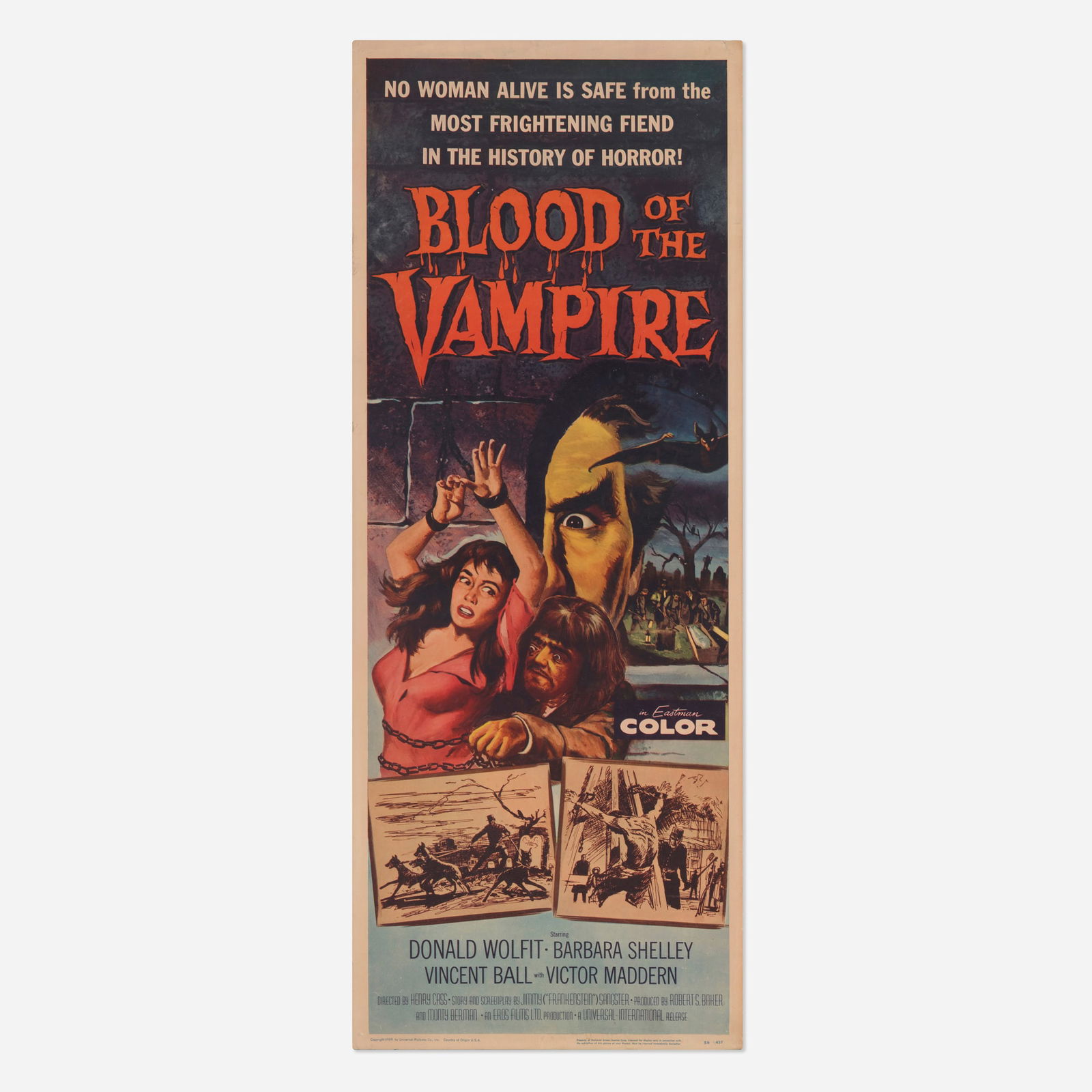 Blood of the Vampire (Universal International, 1958) (1 of 2)