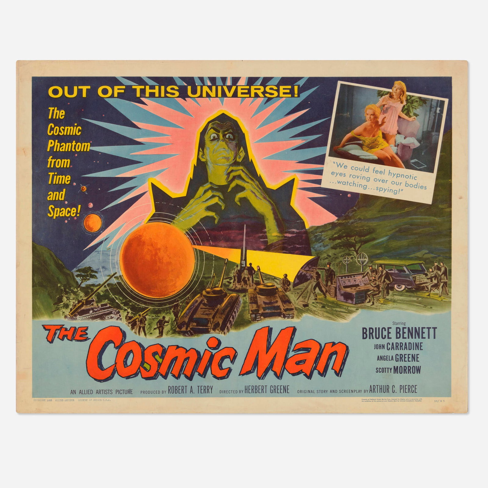 The Cosmic Man (Allied Artists, 1959) (1 of 2)