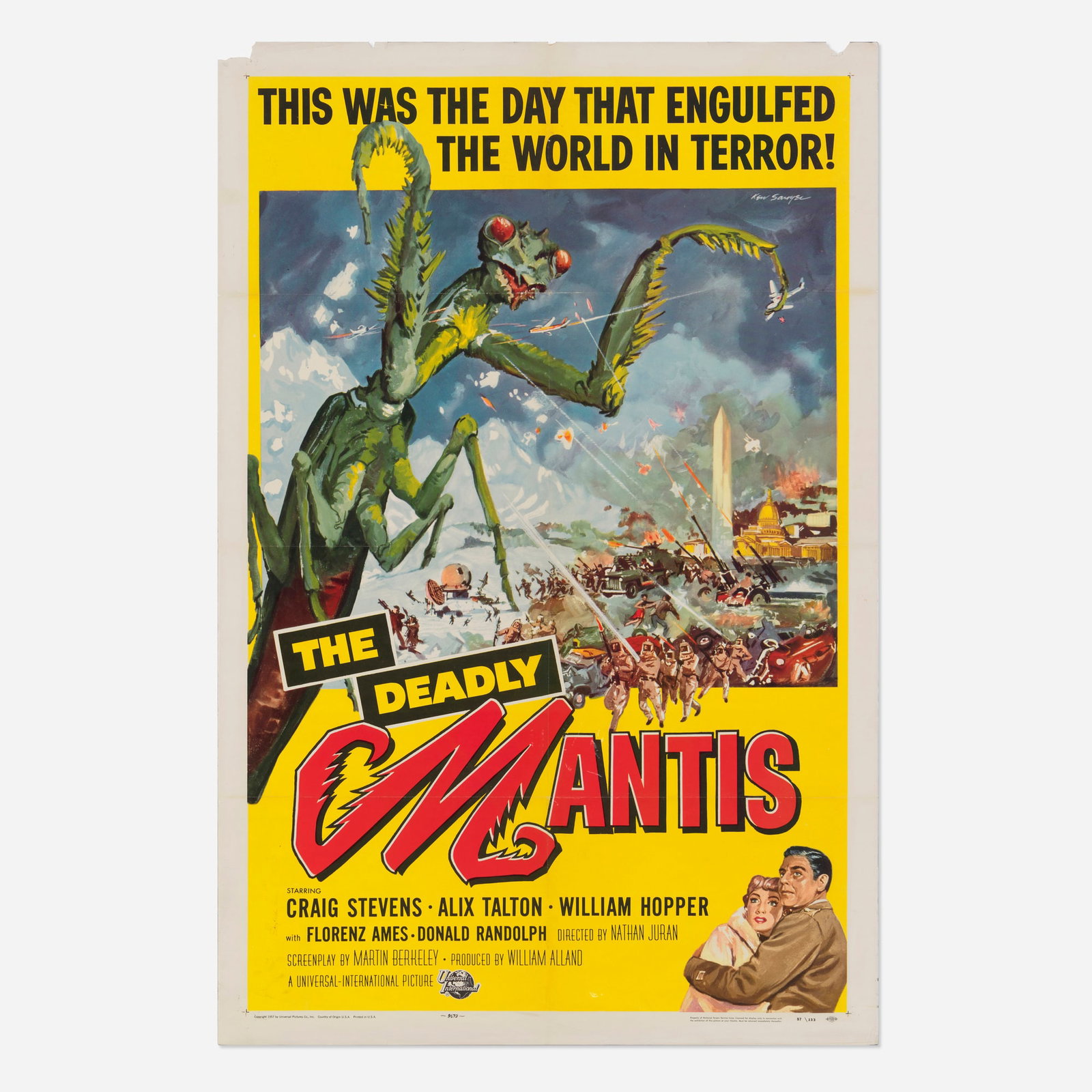 The Deadly Mantis (Universal International, 1957) (1 of 2)