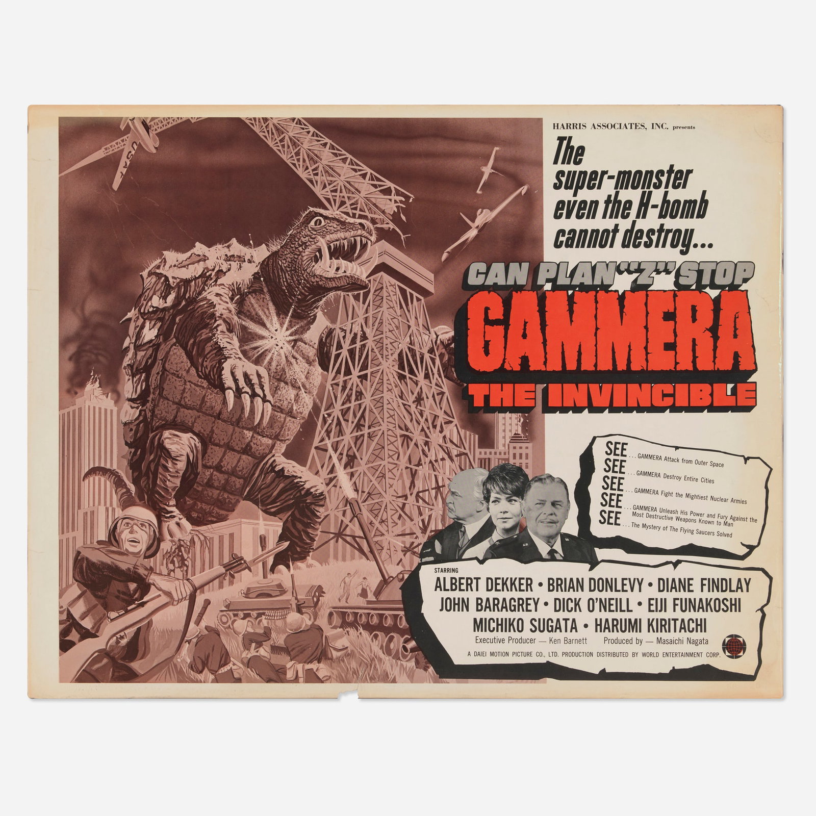 Gammera the Invincible (World Entertainment, 1966) (1 of 2)
