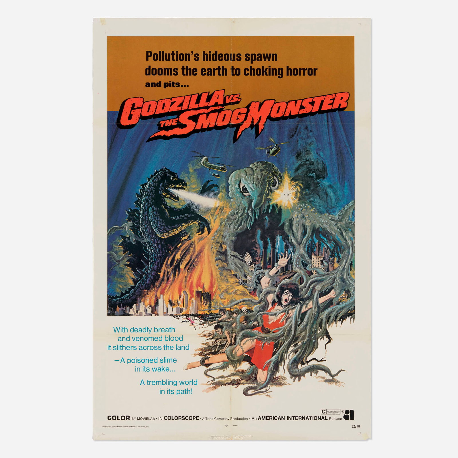 Godzilla vs. The Smog Monster (American International, 1971) (1 of 2)