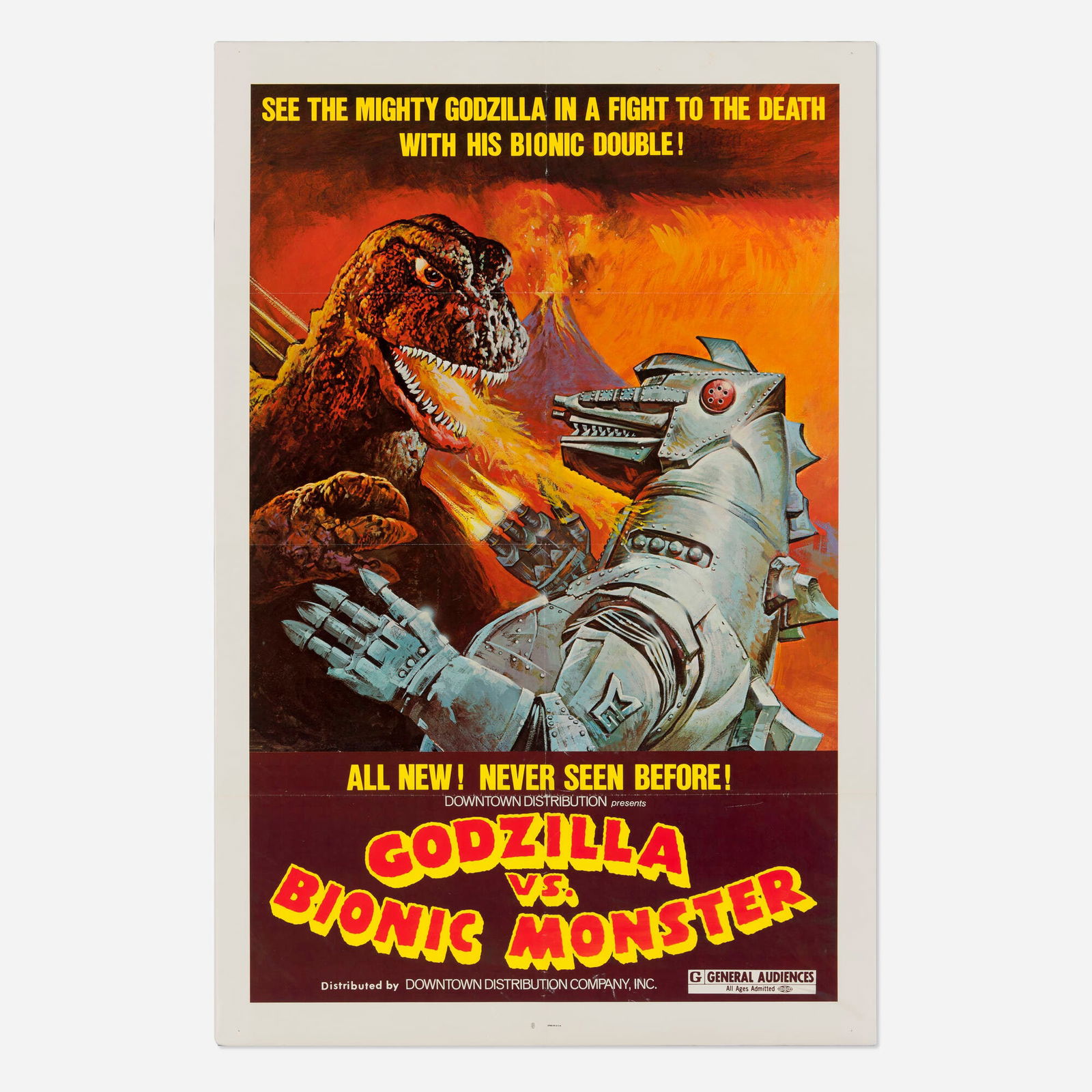 Godzilla vs. Bionic Monster (Downtown Distribution, 1977) (1 of 2)