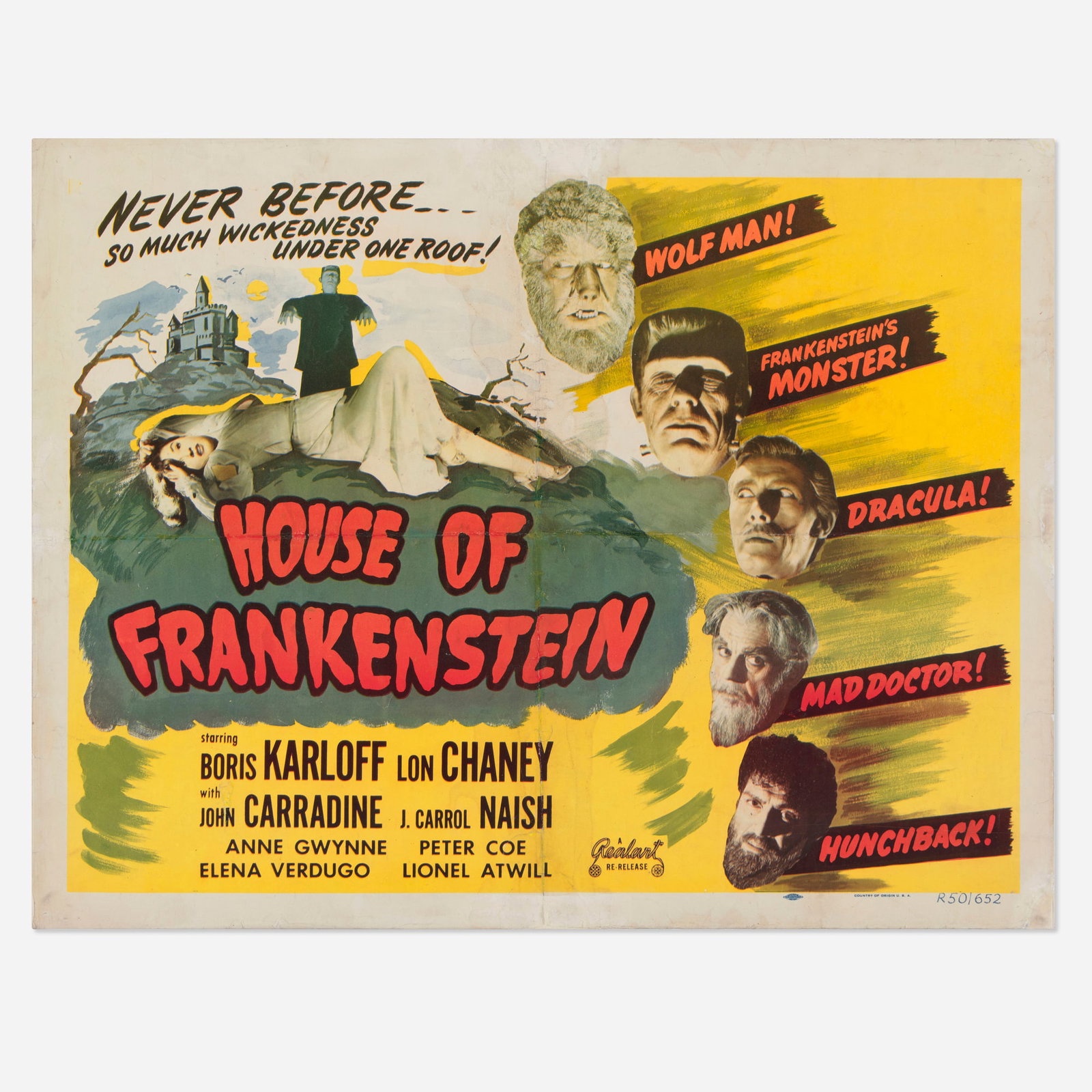 House of Frankenstein (Universal, 1944) (1 of 2)