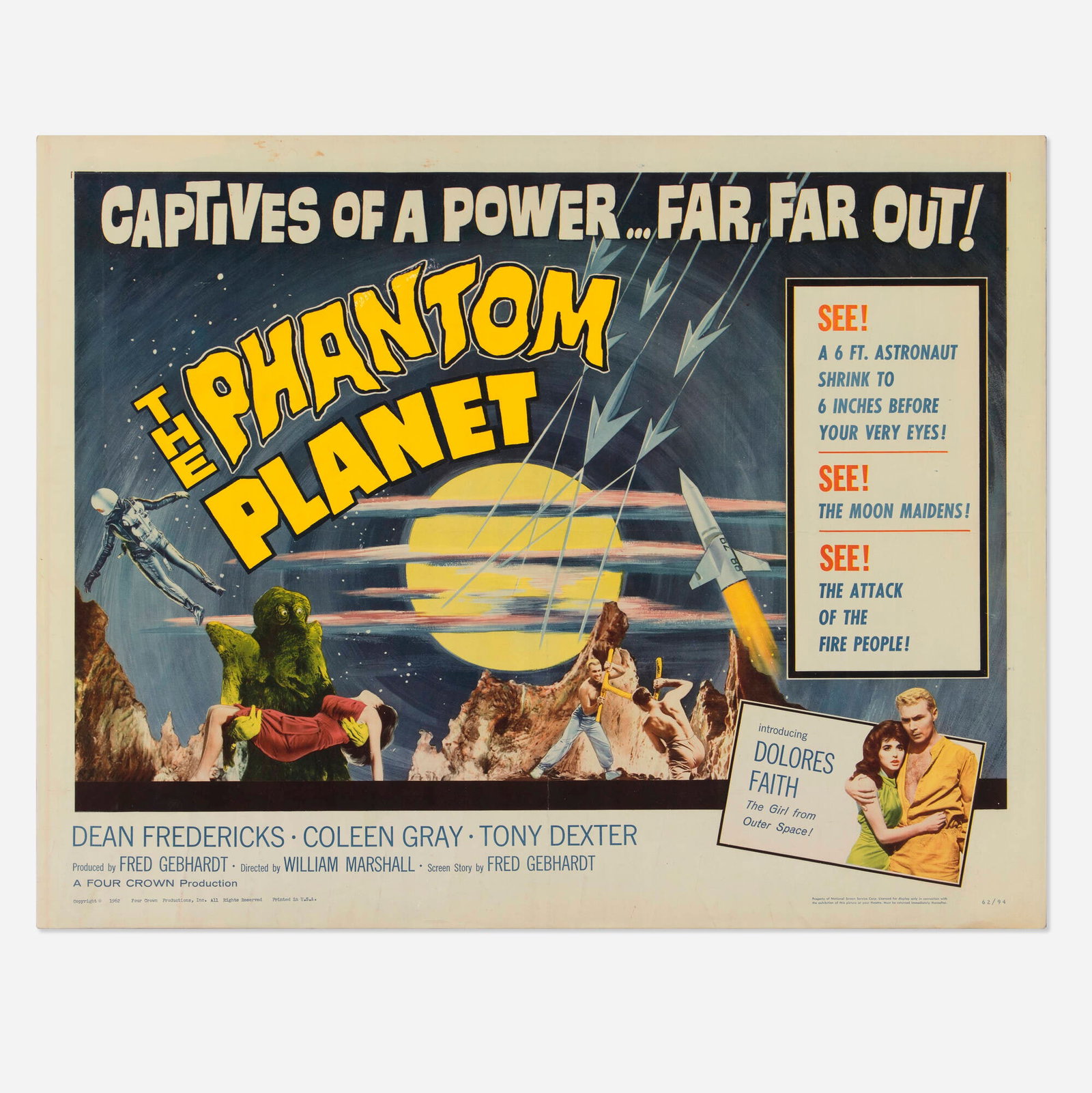 The Phantom Planet (Four Crown, 1961) (1 of 2)