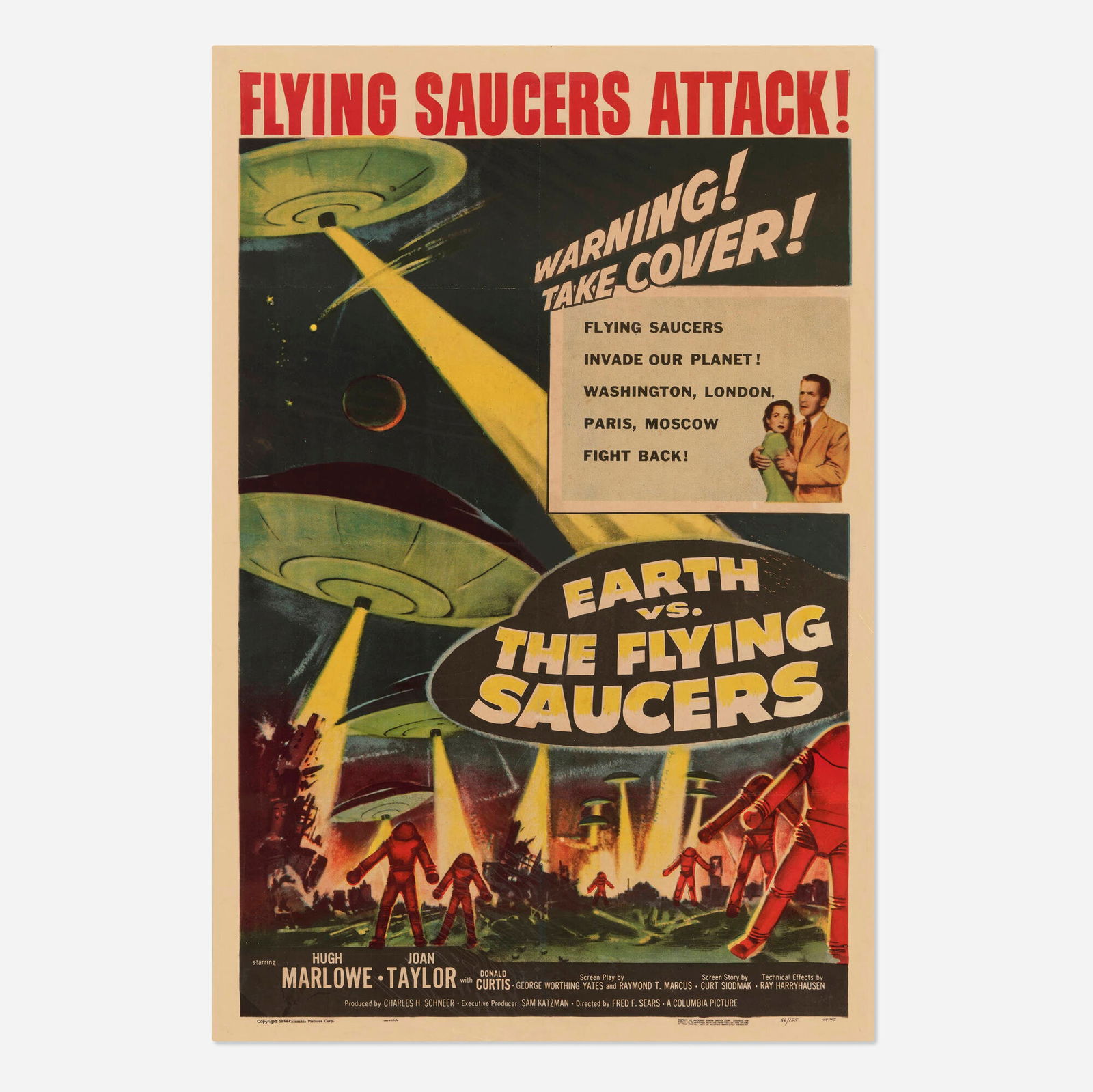 Earth vs. the Flying Saucers (Columbia, 1956) (1 of 2)
