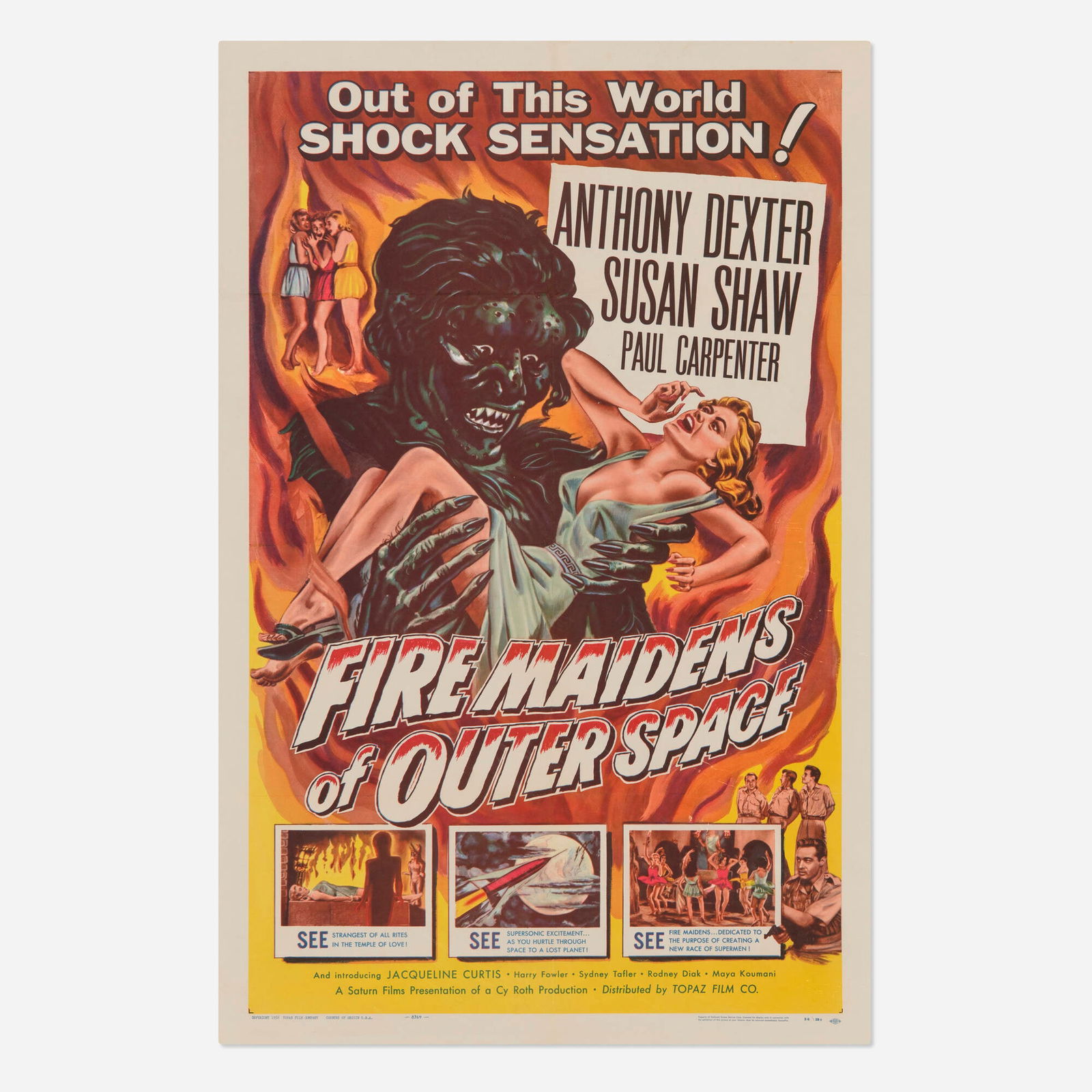 Fire Maidens of Outer Space (Topaz, 1956) (1 of 2)