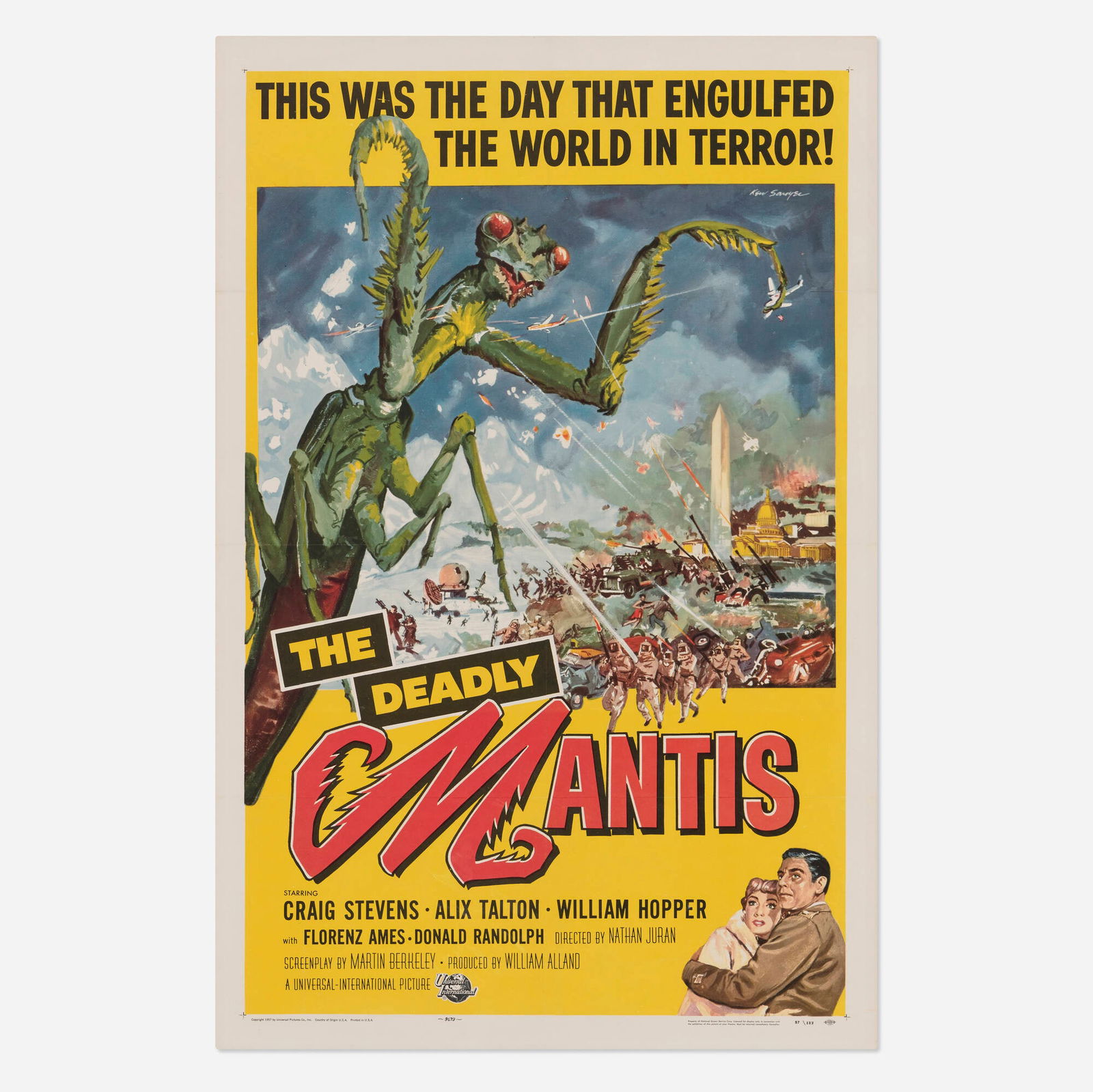 The Deadly Mantis (Universal International, 1957) (1 of 2)