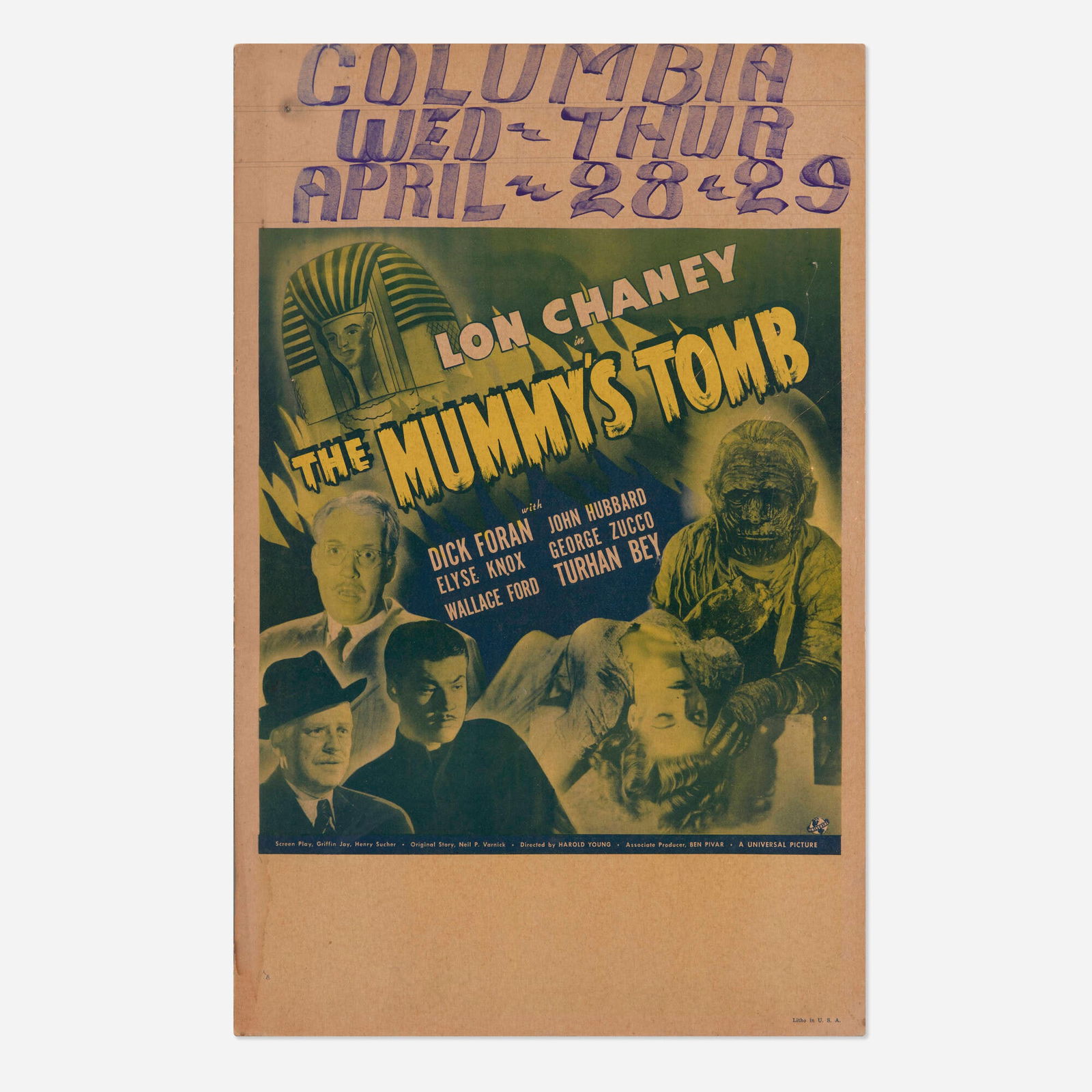 The Mummy's Tomb (Universal, 1942) (1 of 2)