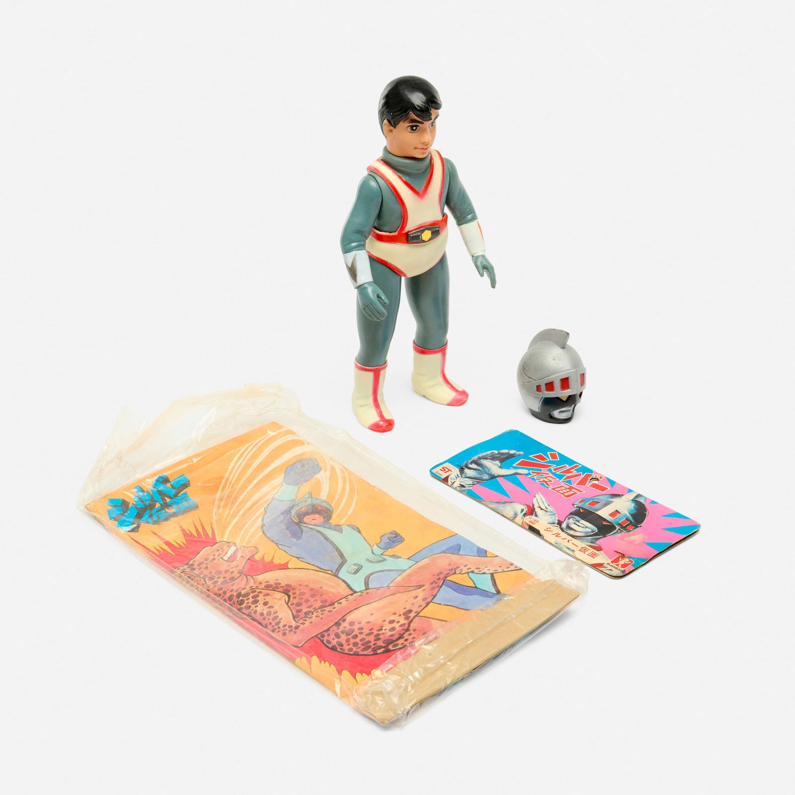 Bandai Silver Kamen Removable Mask Standard Vinyl (1 of 4)