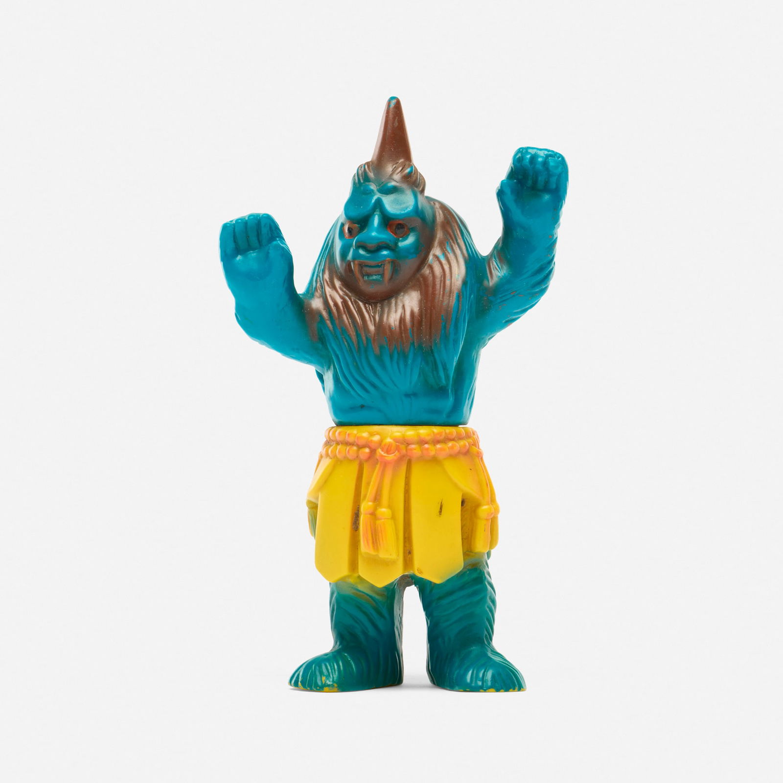 Nitto Yokai Wars Ikkaku Daioh Medium Vinyl: Nitto Yokai Wars Ikkaku Daioh Medium Vinyl NittoJapan, c. 1960 6.7 h x 3.9 w x 2 d in (17 x 10 x 5 cm) Condition Notes: Part of a complete set. Overall very good condition with typical paint rubs