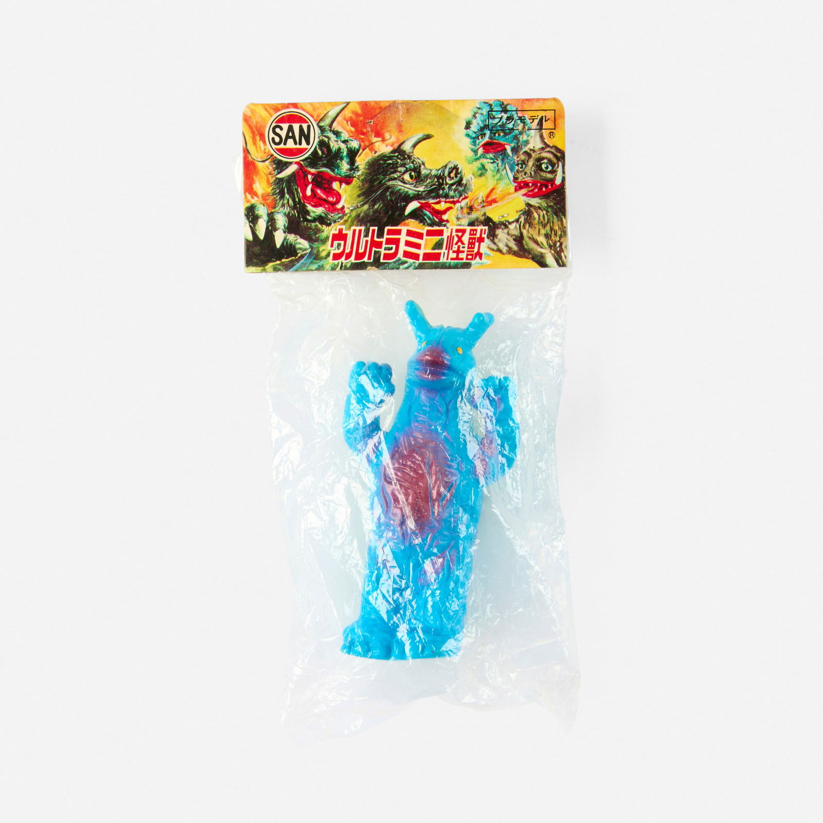 Marusan Original Elex Finger Puppet: Marusan Original Elex Finger Puppet MarusanJapan, c. 1970 3.9 h x 2 w x 0.8 d in (10 x 5 x 2 cm) Condition Notes: Mint condition in unopened bag. This work will ship from Mill