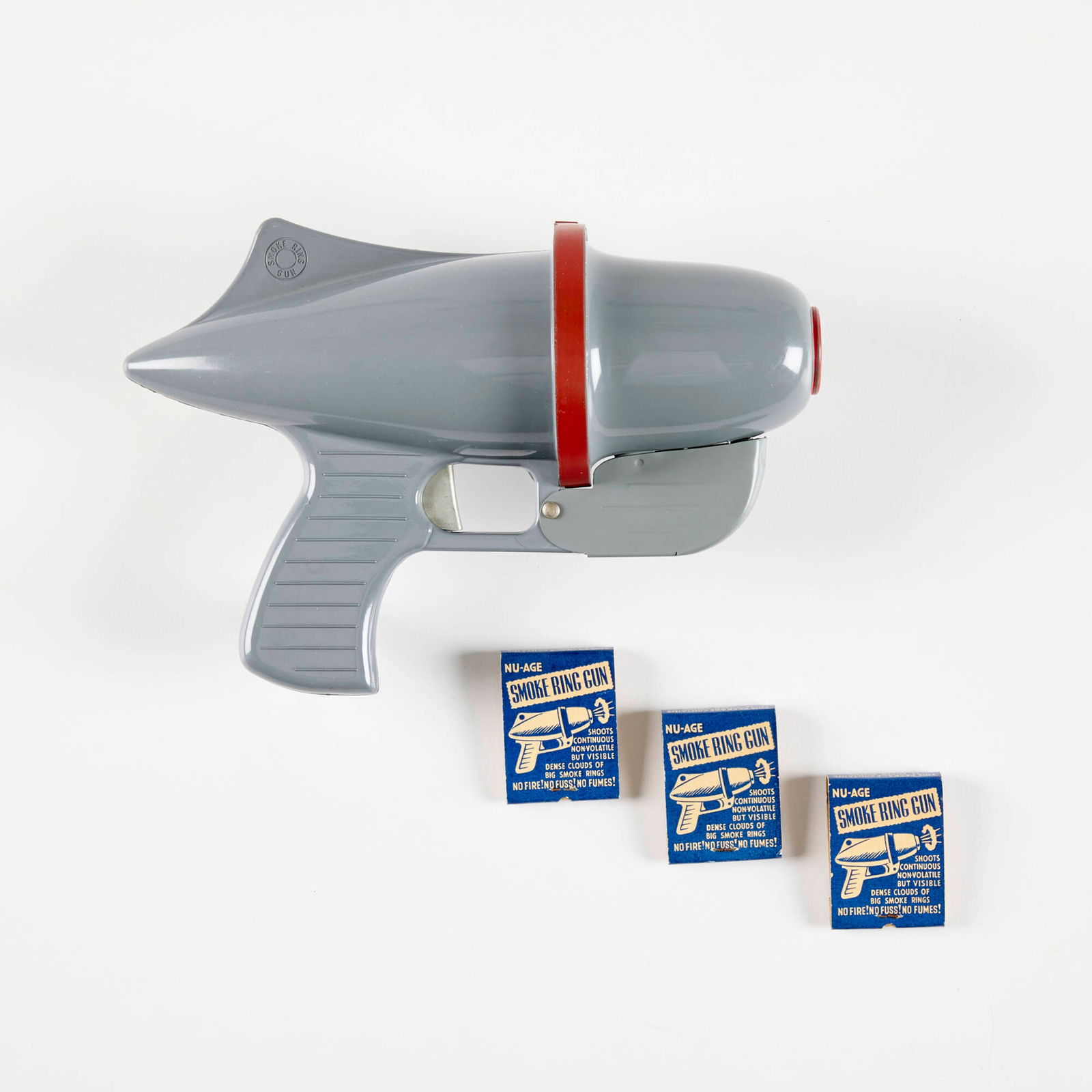 Nu-Age Products Co. Smoke-Ring Space Gun with Original Box (1 of 3)