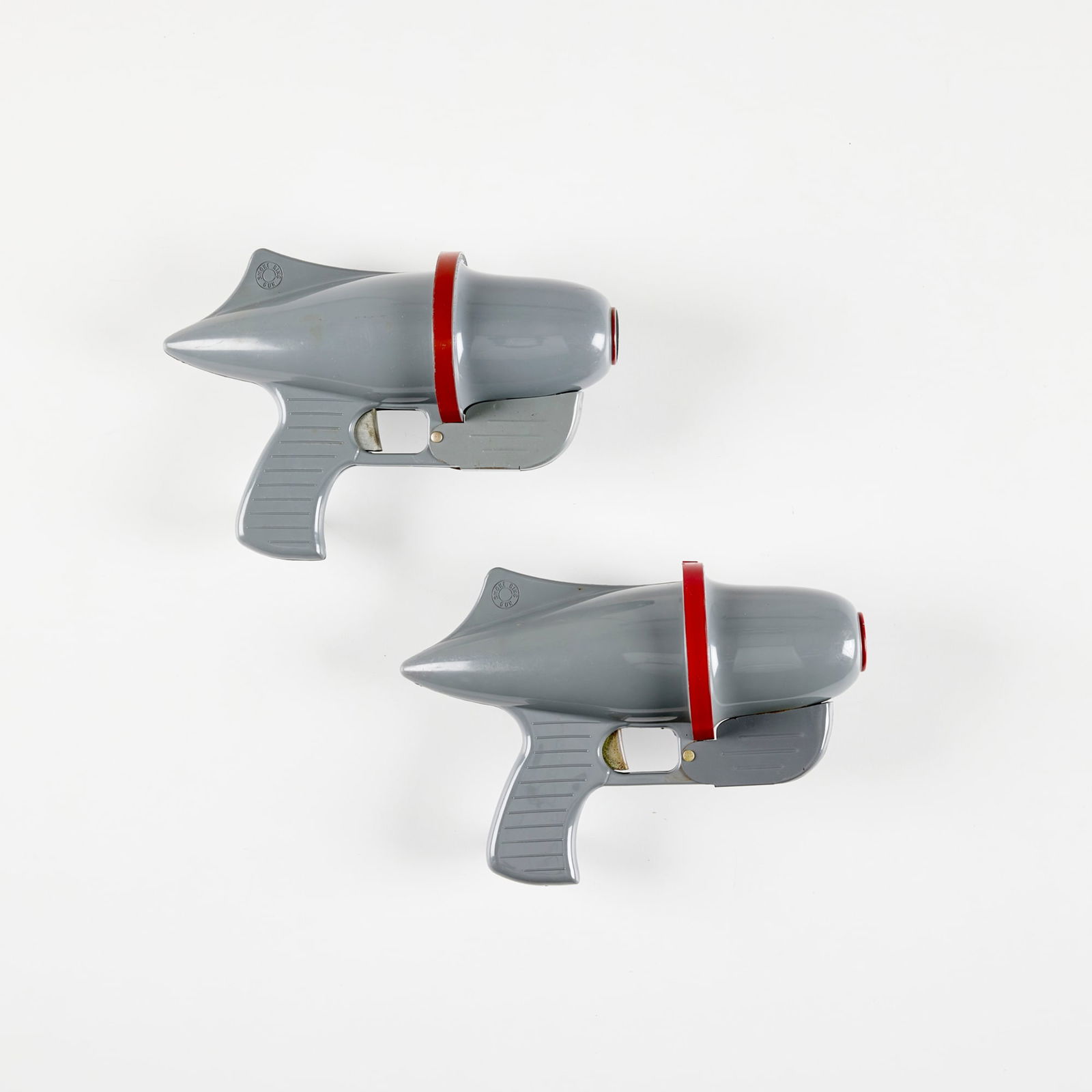 Two Nu-Age Plastic Smoke-Ring Gun - 2